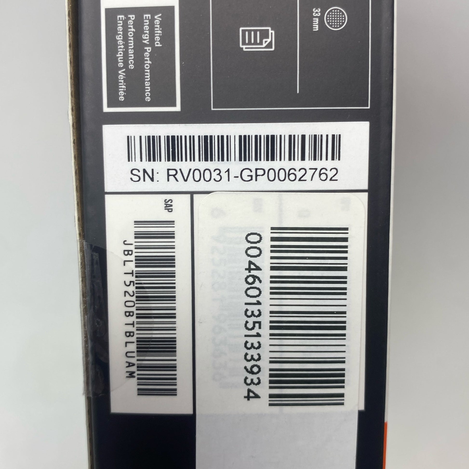 Serial #/Tag-UNT848156TI9