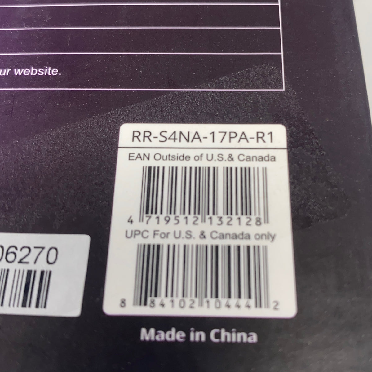 Serial #/Tag-UNT960344K1P