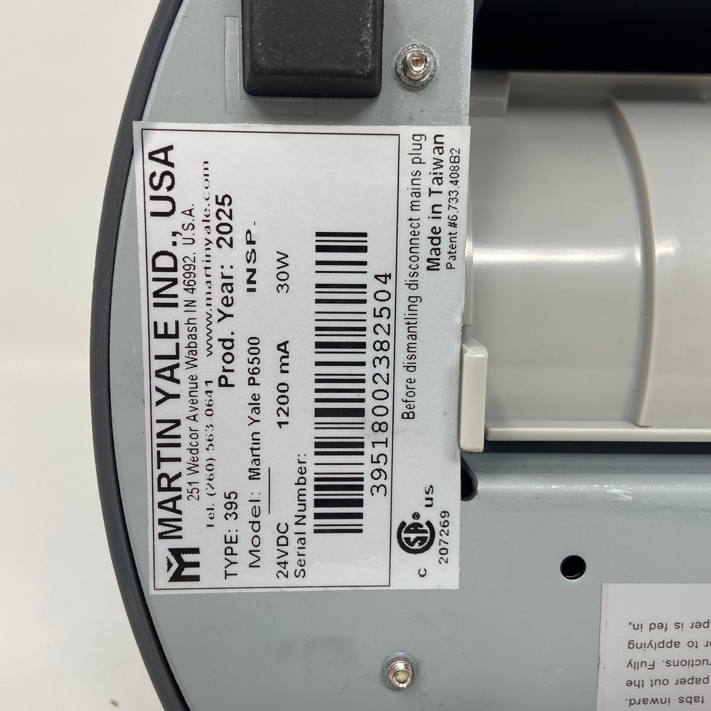 Serial #/Tag-LPNND65V5LJTJ