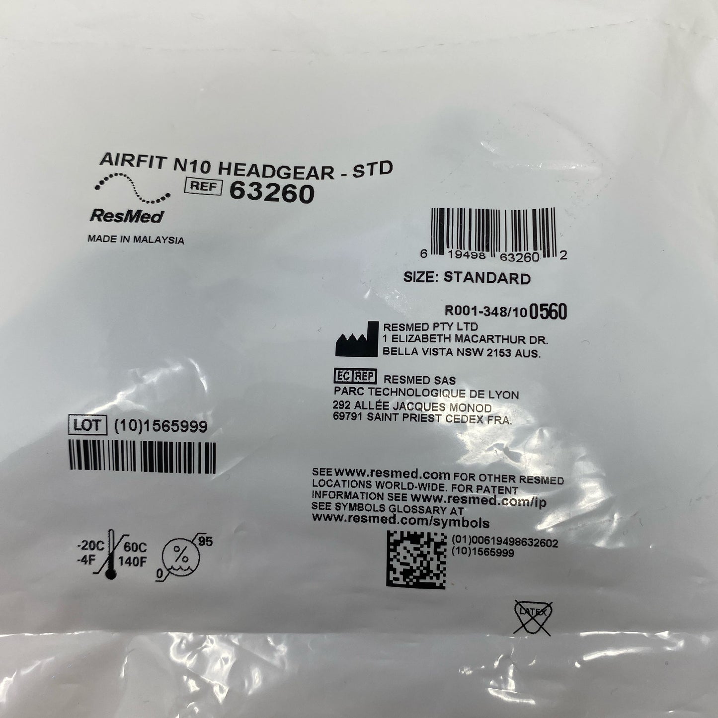 Serial #/Tag-UNT956915G7O