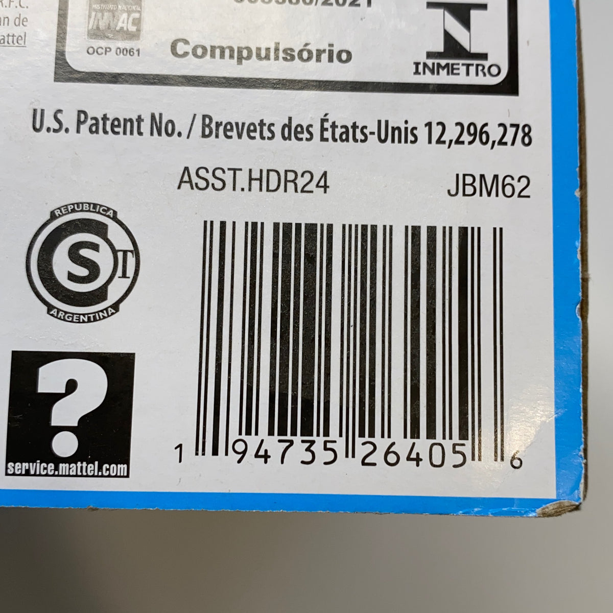 Serial #/Tag-UNT6945964I1