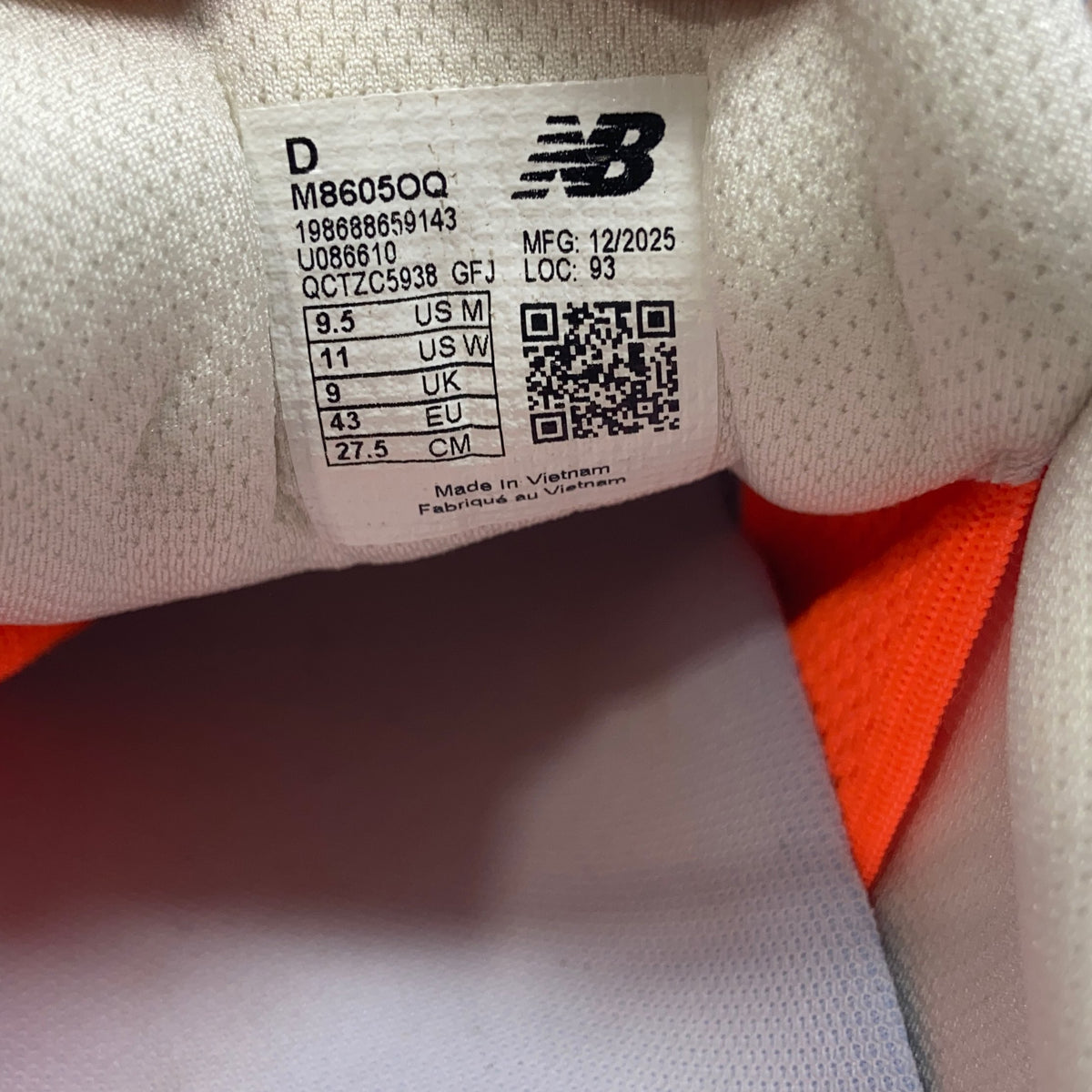 Serial #/Tag-LPNRRJP2302682