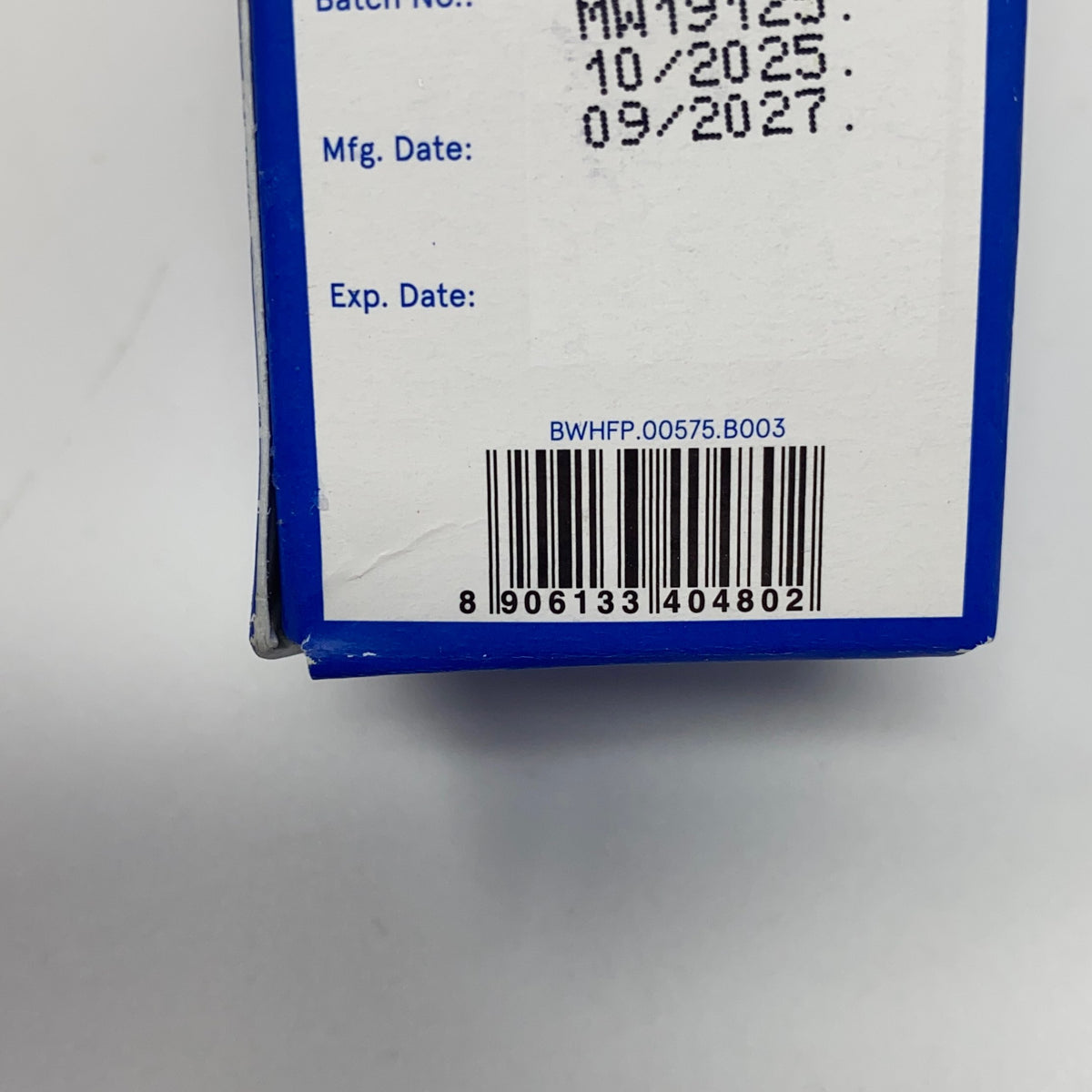 Serial #/Tag-UNT191227BKX