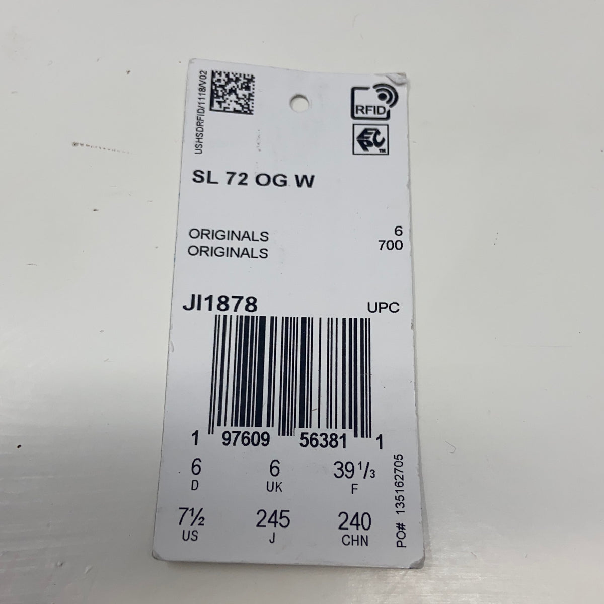 Serial #/Tag-LPNPMDY7974517
