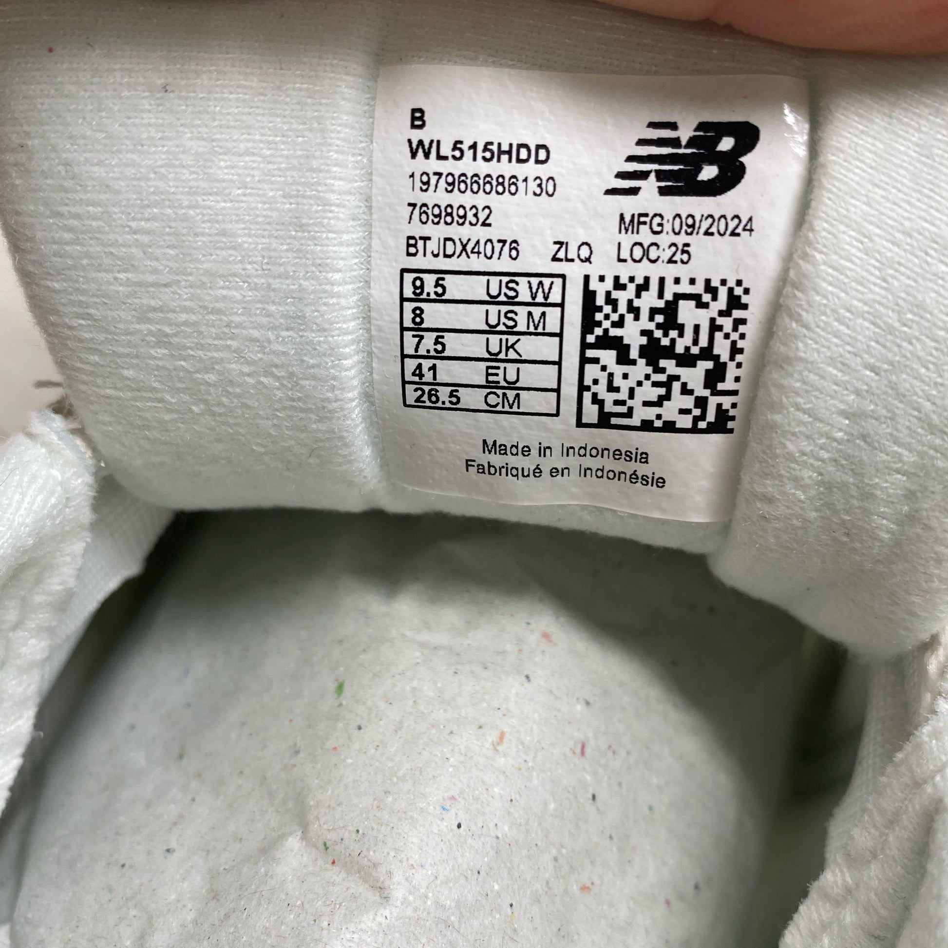 Serial #/Tag-LPNPMFL1809990