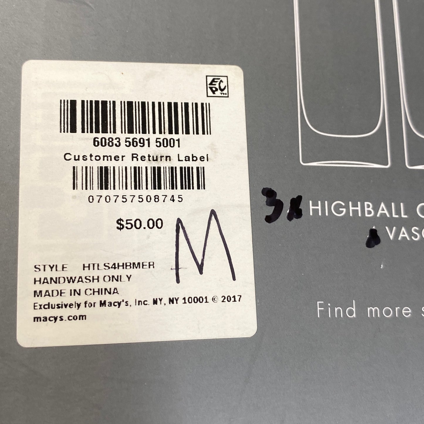 Serial #/Tag-UNT938948U10