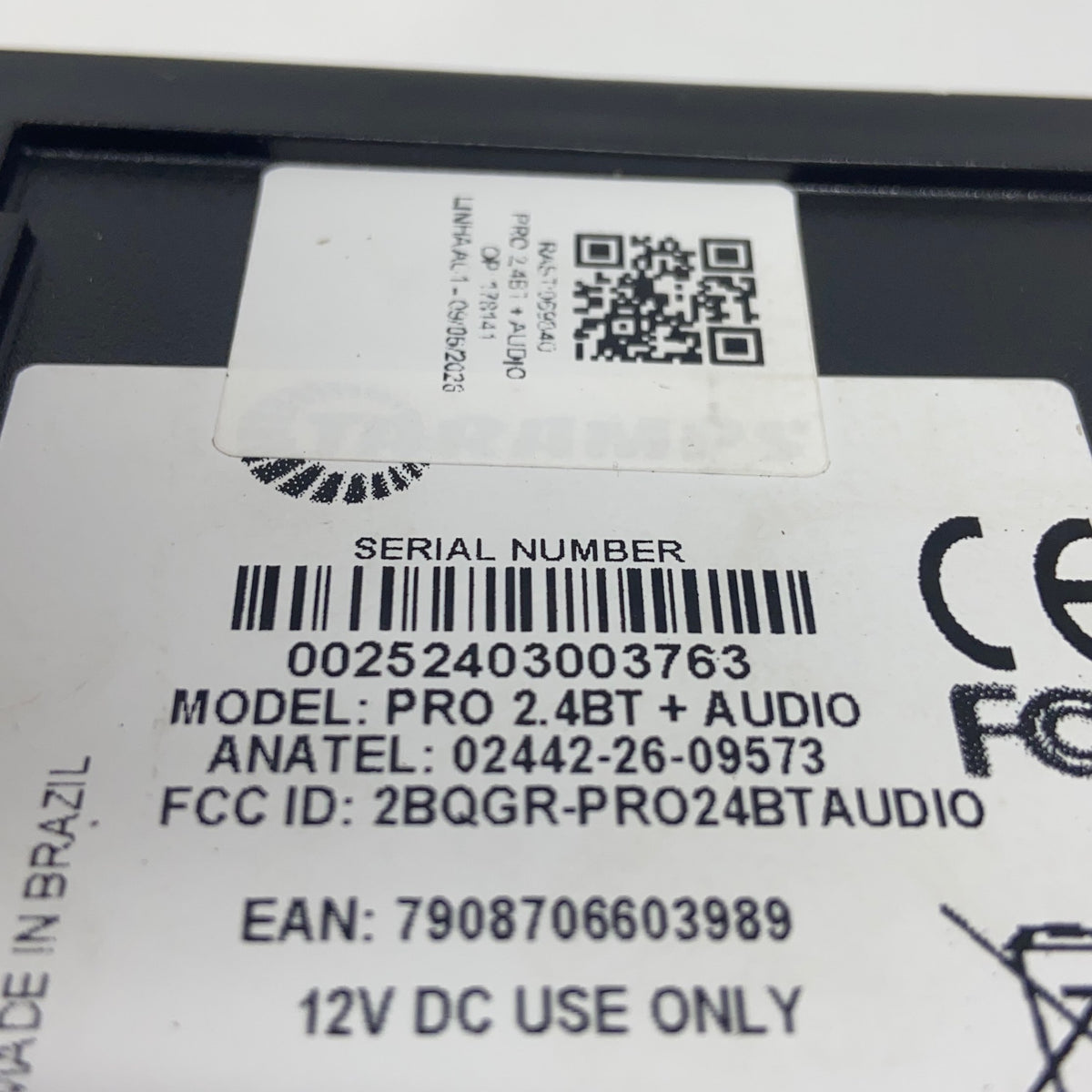 Serial #/Tag-UNT9007122H1