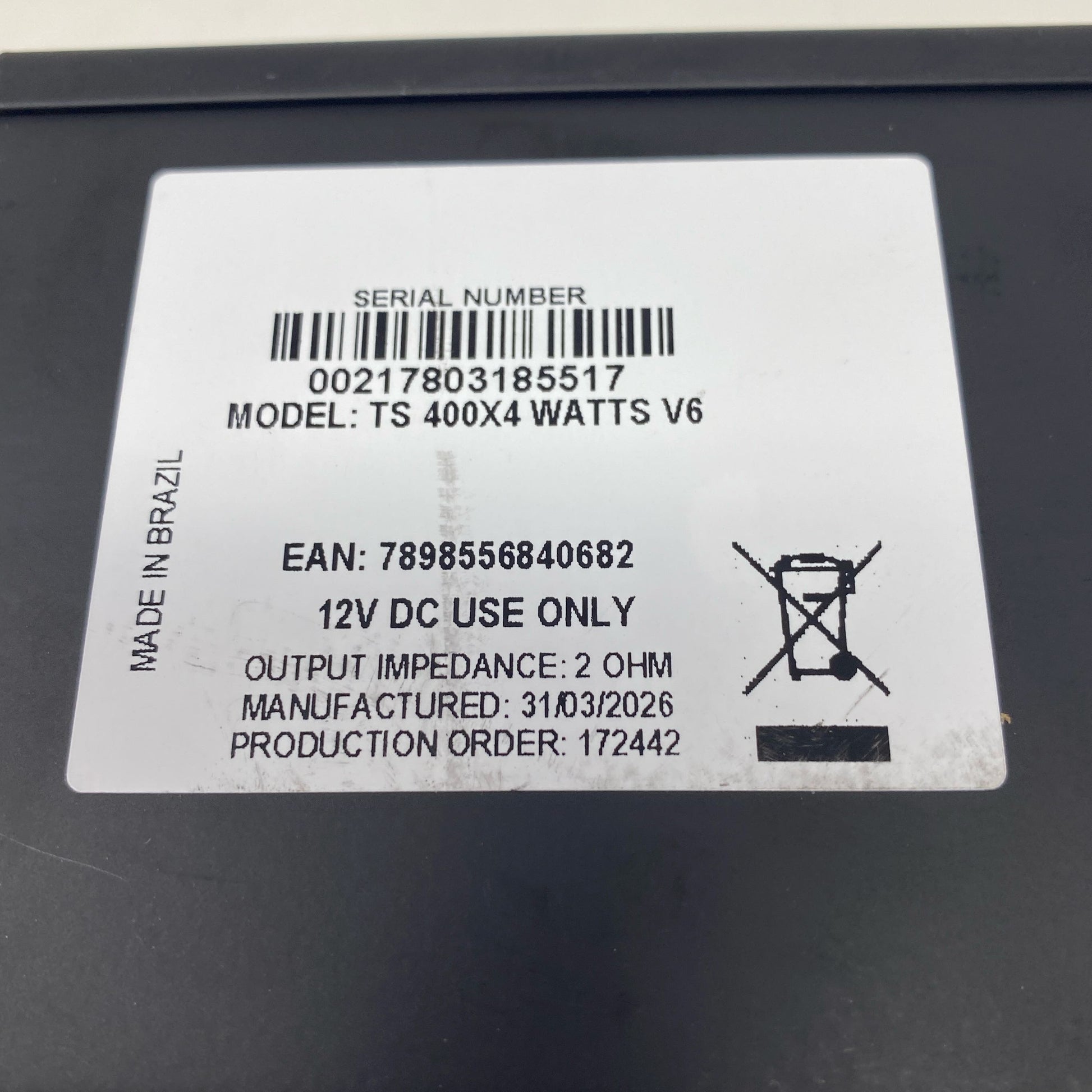 Serial #/Tag-UNT813633FLQ