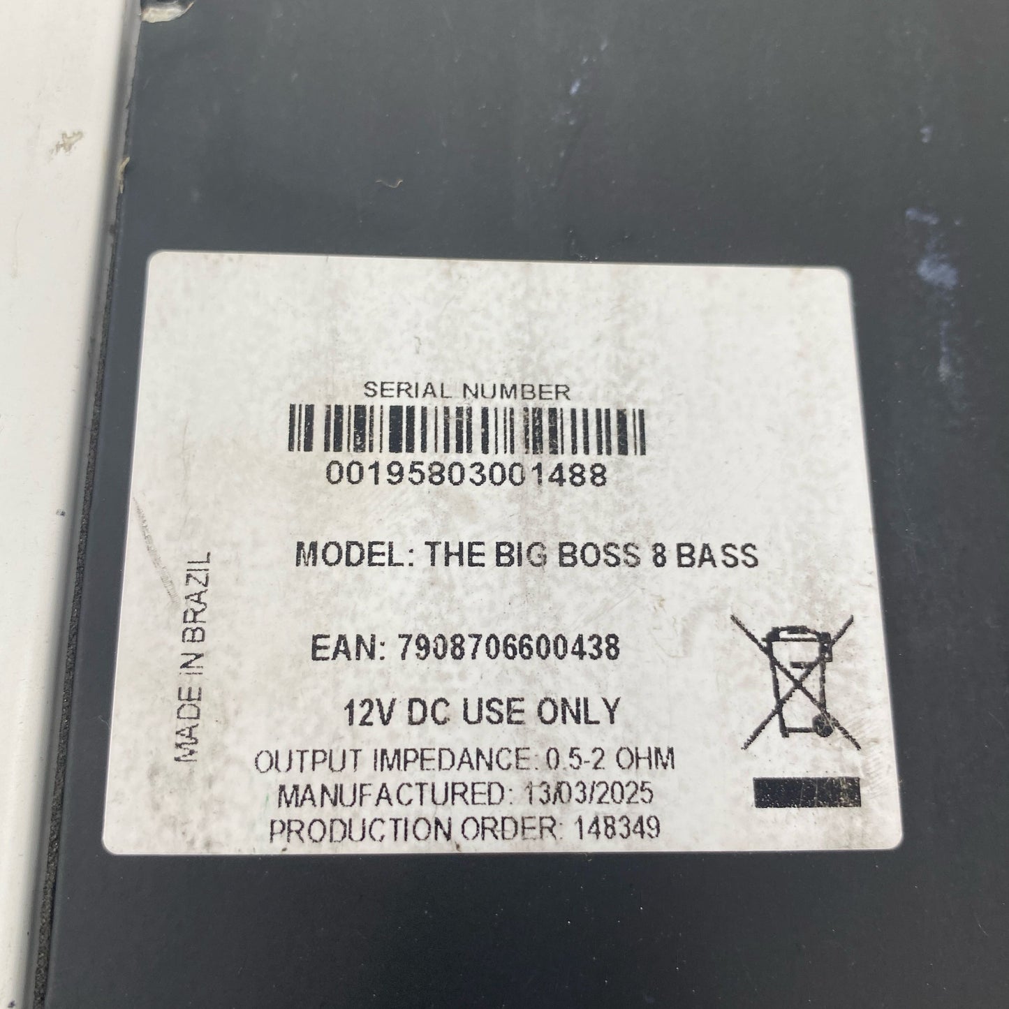 Serial #/Tag-LPNPMGV0217462