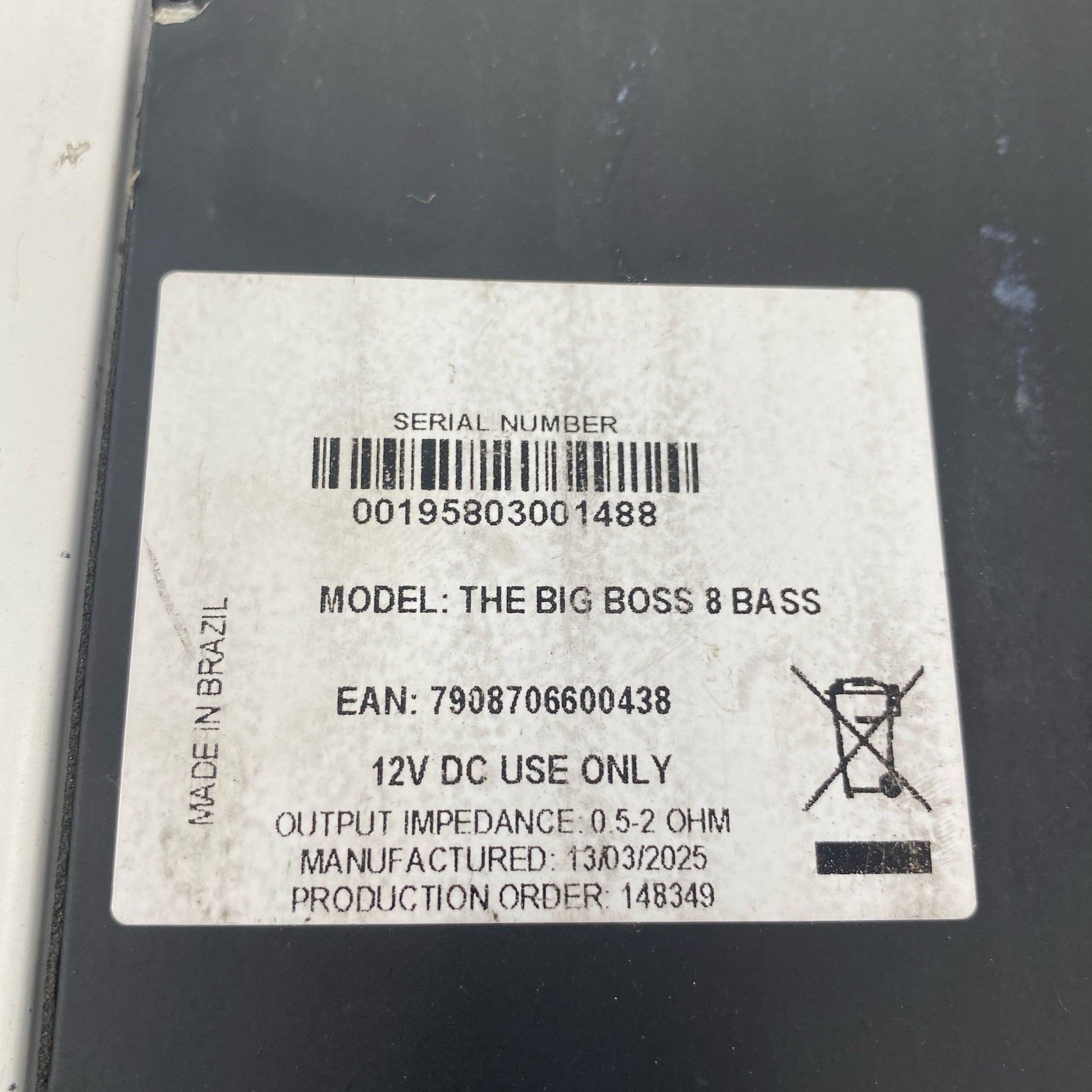 Serial #/Tag-LPNPMGV0217462
