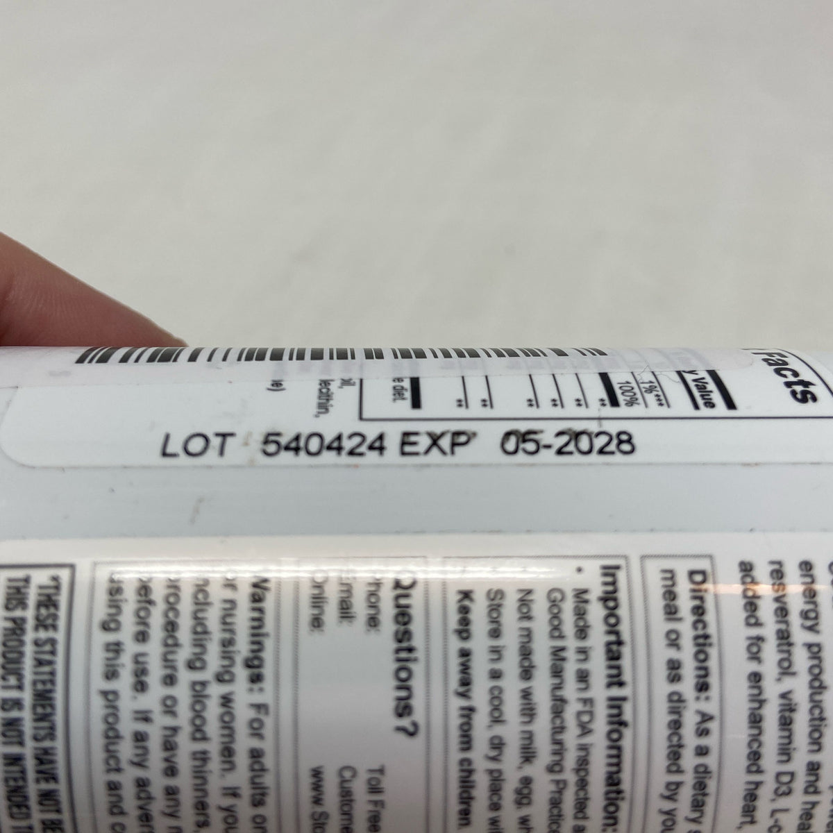 Serial #/Tag-UNT976643CTY1
