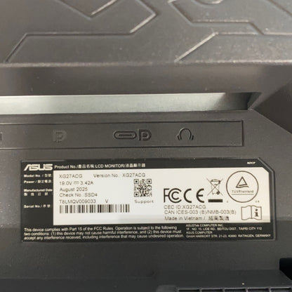 Serial #/Tag-UNT857465VRS