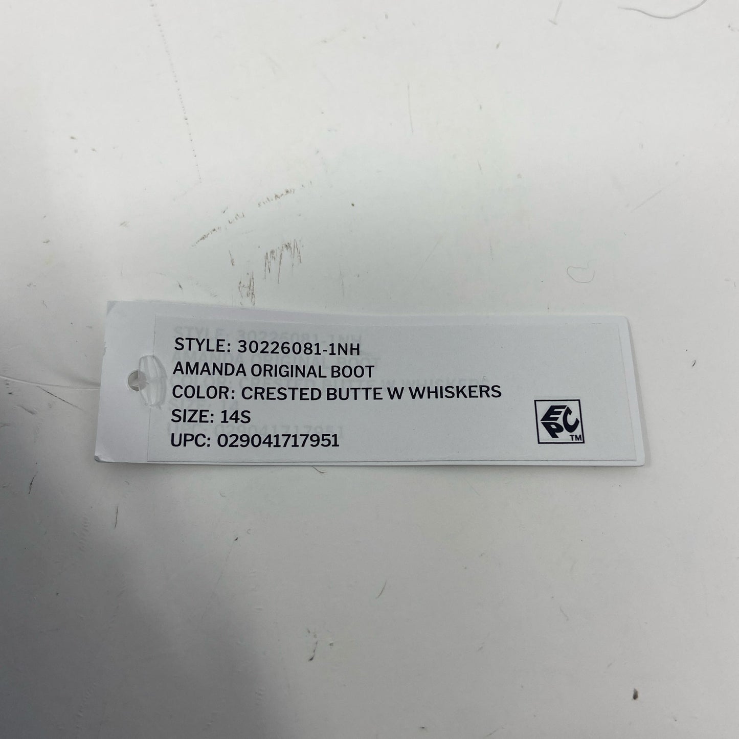 Serial #/Tag-UNT270713ROW
