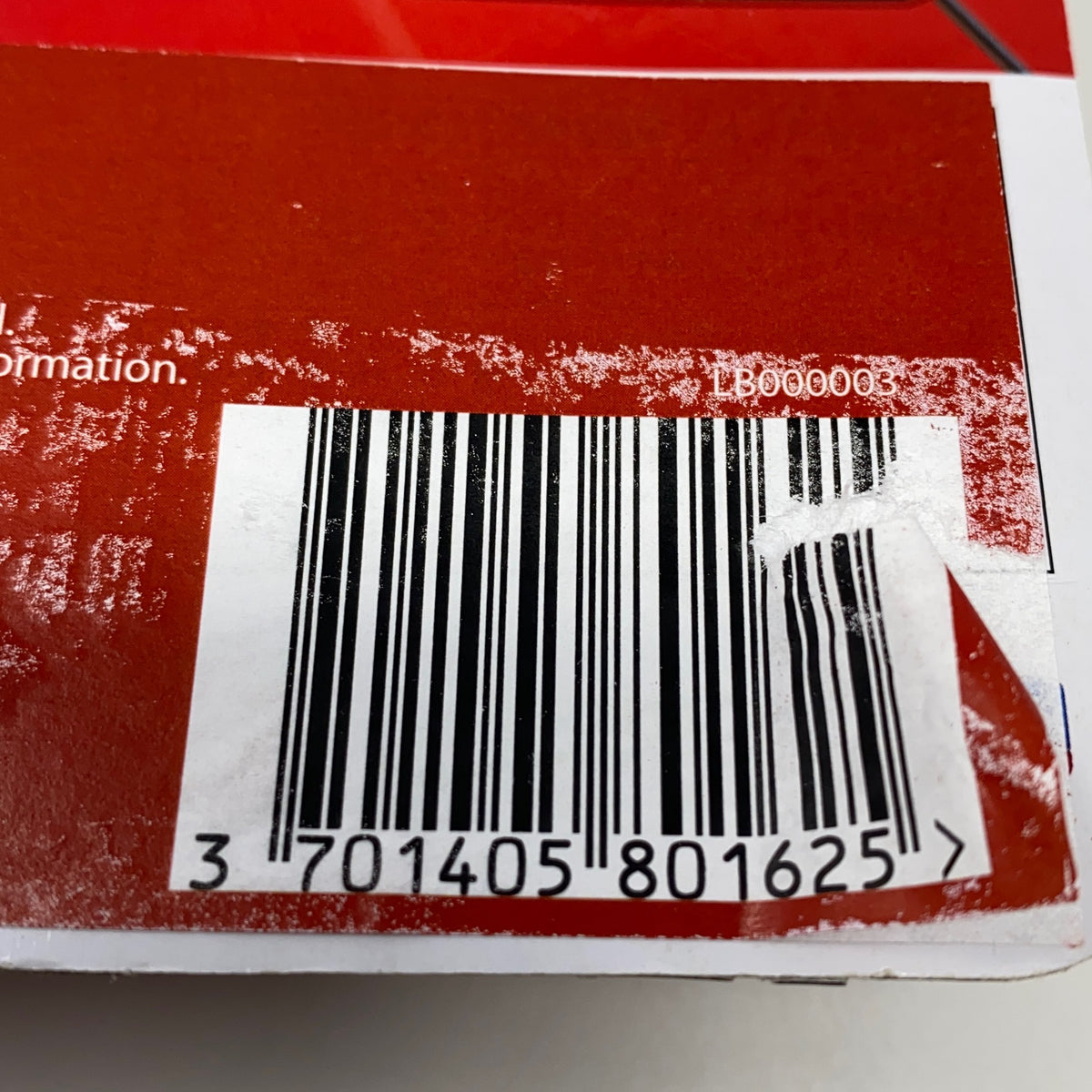 Serial #/Tag-LPNAC400618889