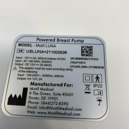 Serial #/Tag-UNT475402C6E