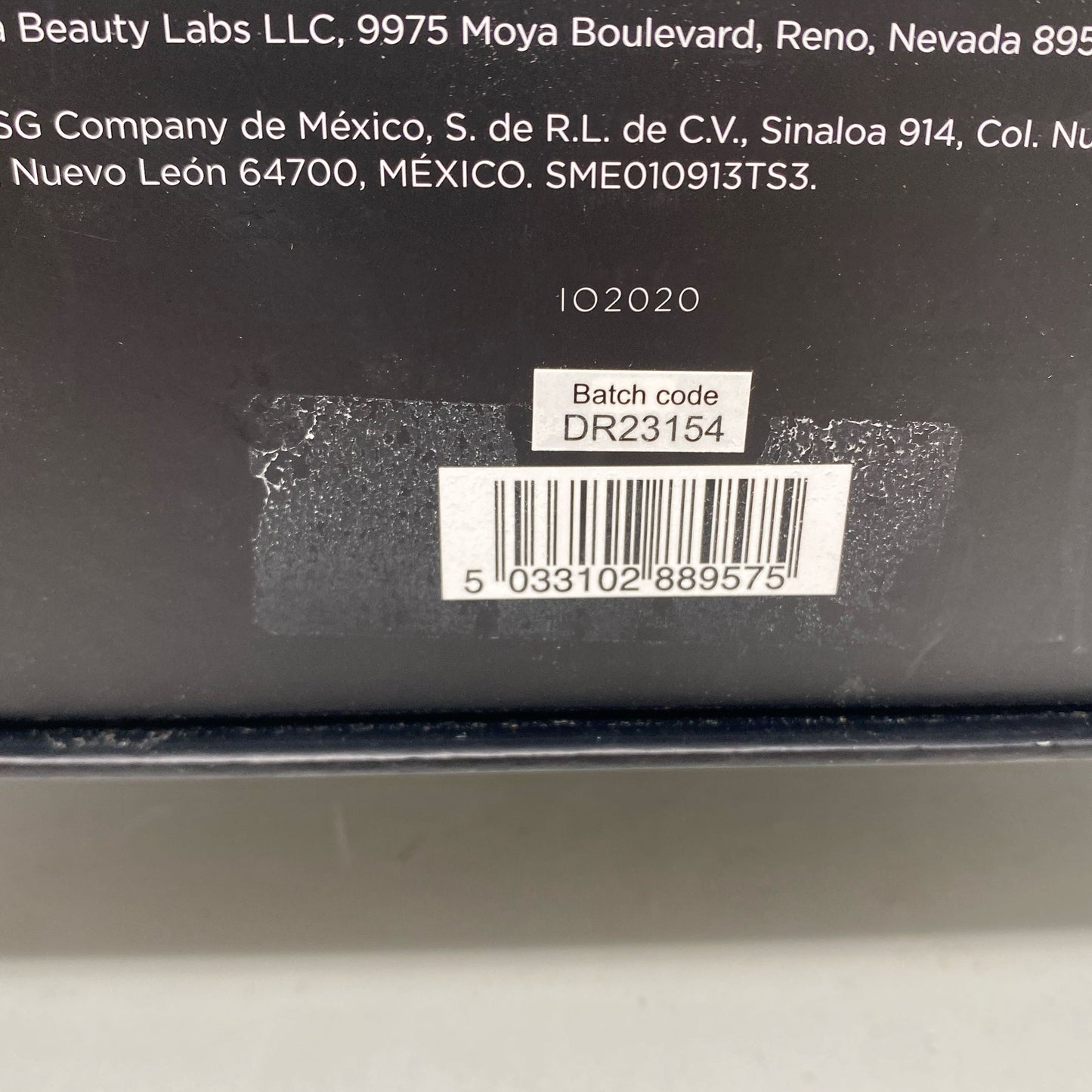 Serial #/Tag-LPNO589830917