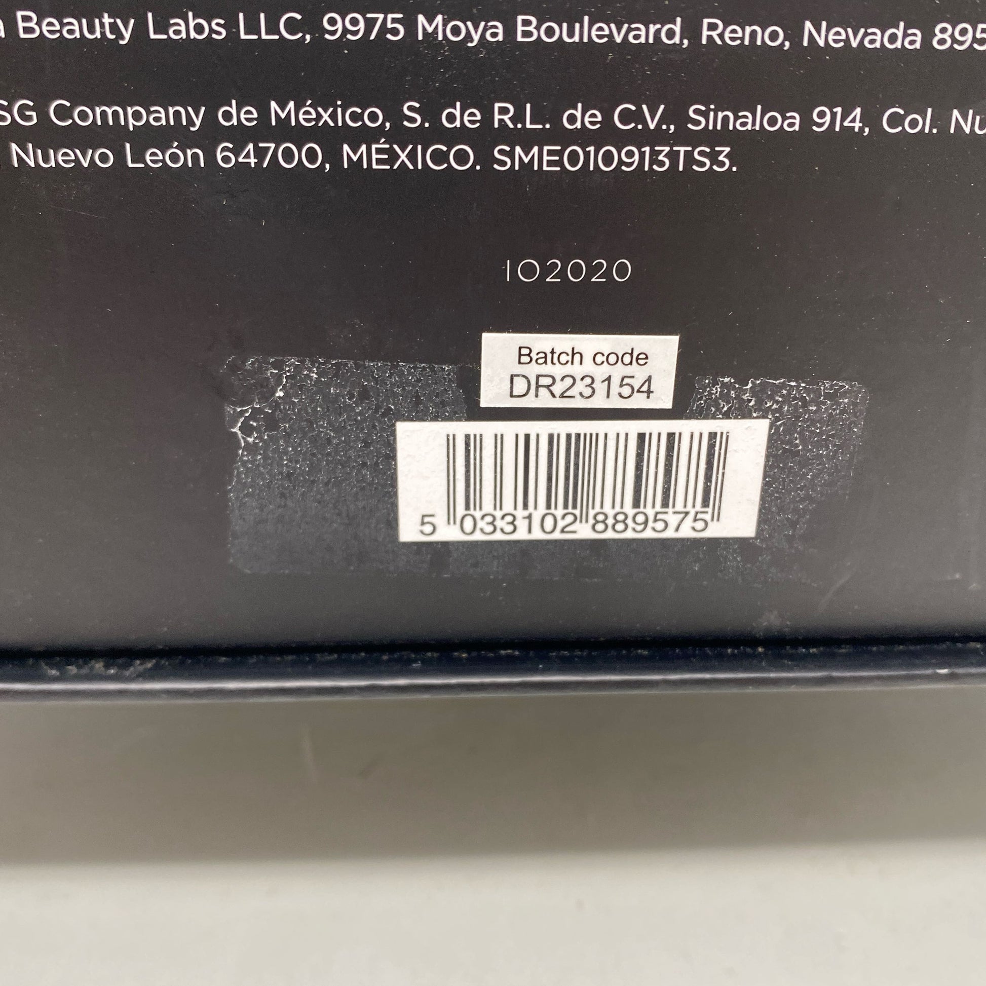Serial #/Tag-LPNO589830917