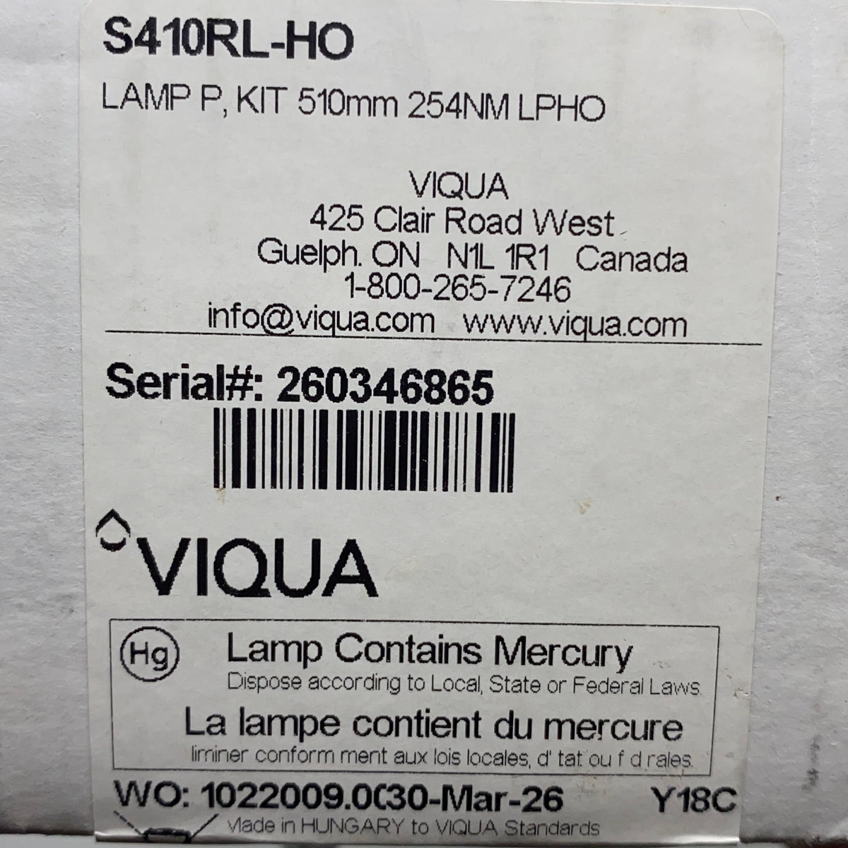 Serial #/Tag-LPNPMHR8719653