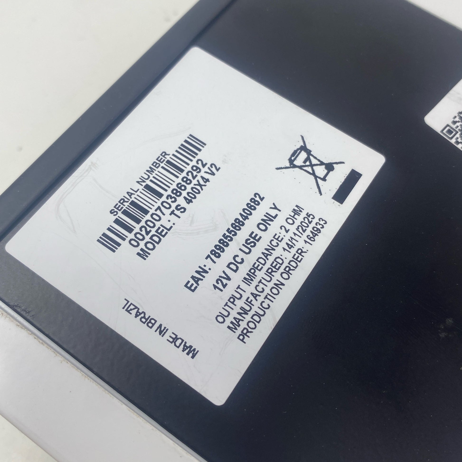 Serial #/Tag-LPNNC6K6873M1