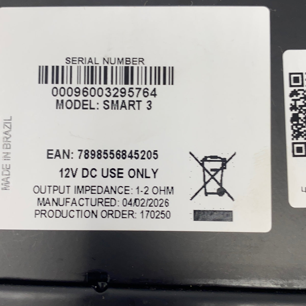 Serial #/Tag-LPNO605295020