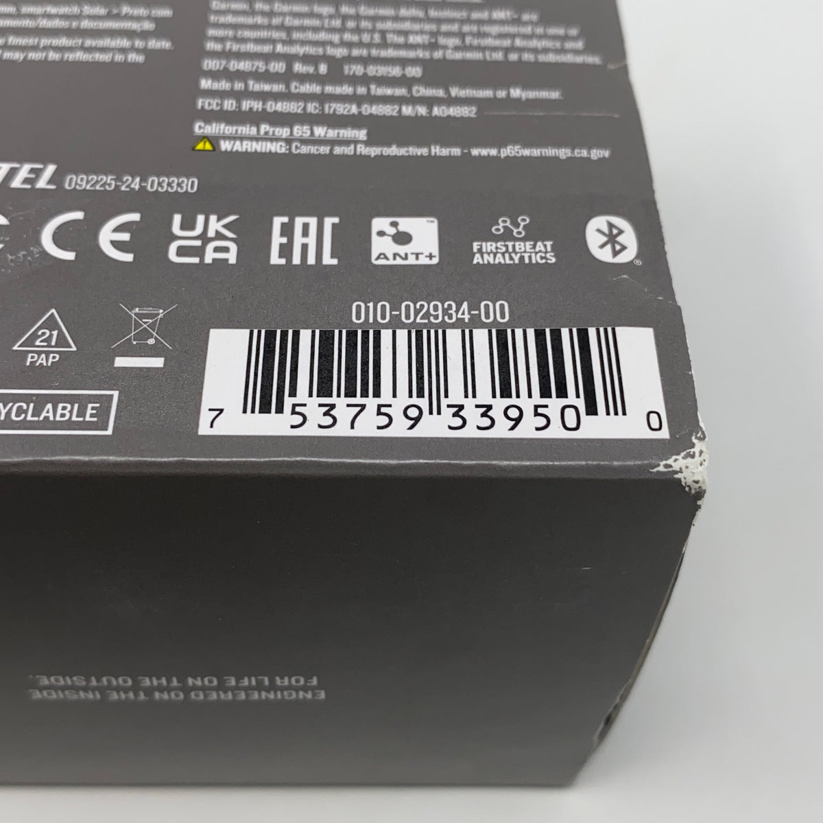 Serial #/Tag-LPNAC383002662