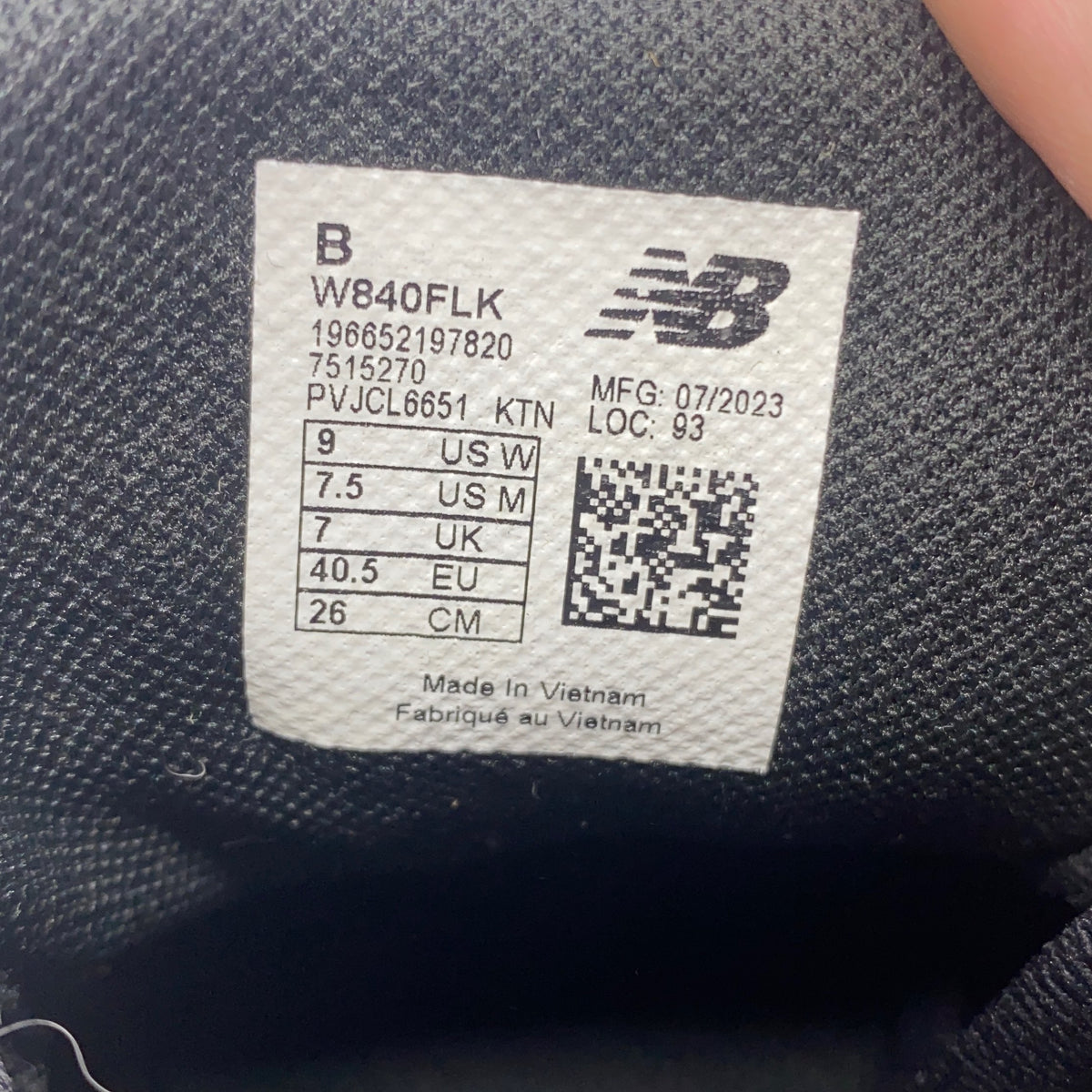 Serial #/Tag-LPNPMGS5184045