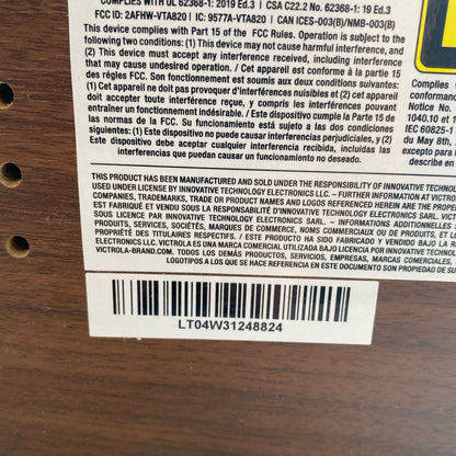 Serial #/Tag-LPNNA6S7S4Z54