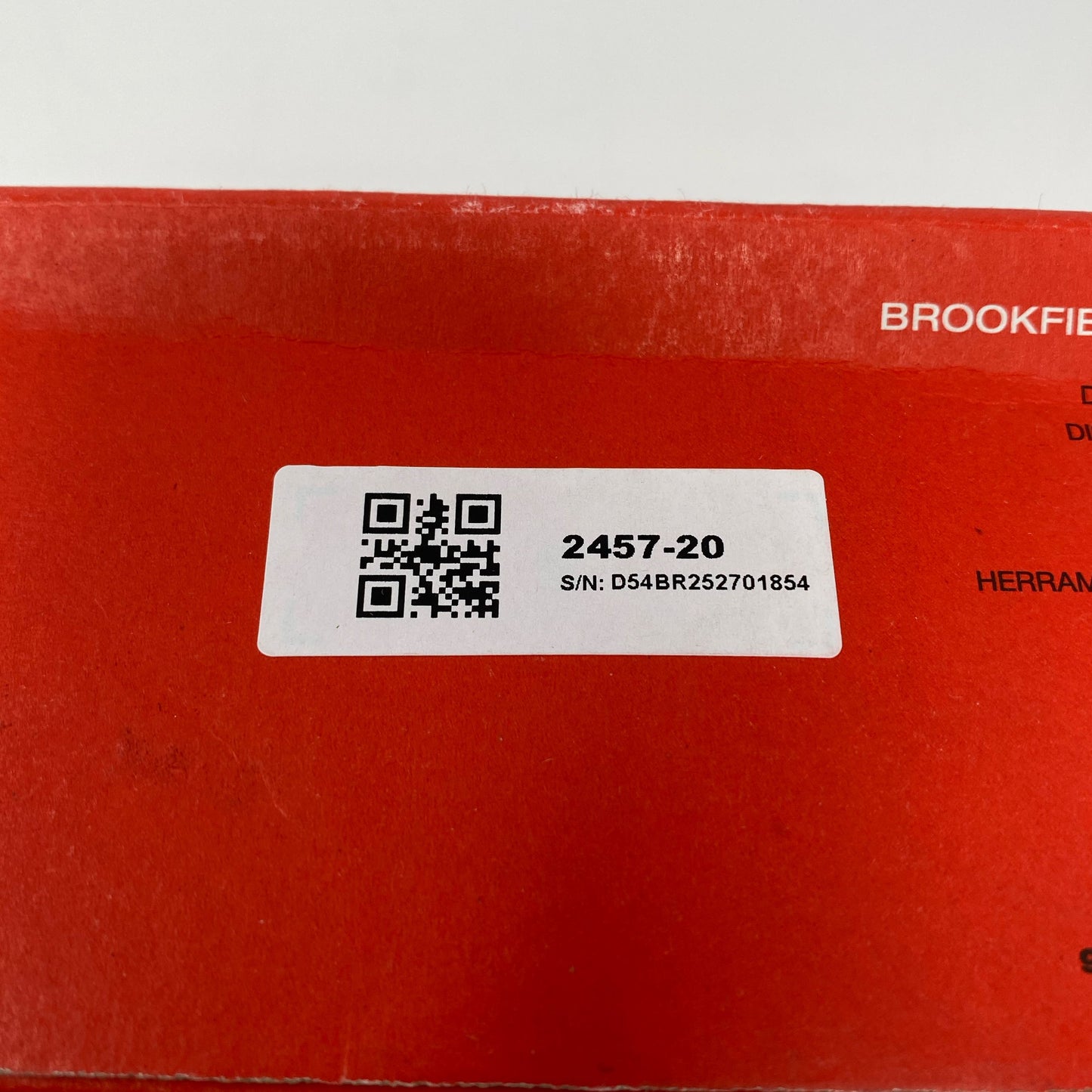 Serial #/Tag-UNT550240KNC