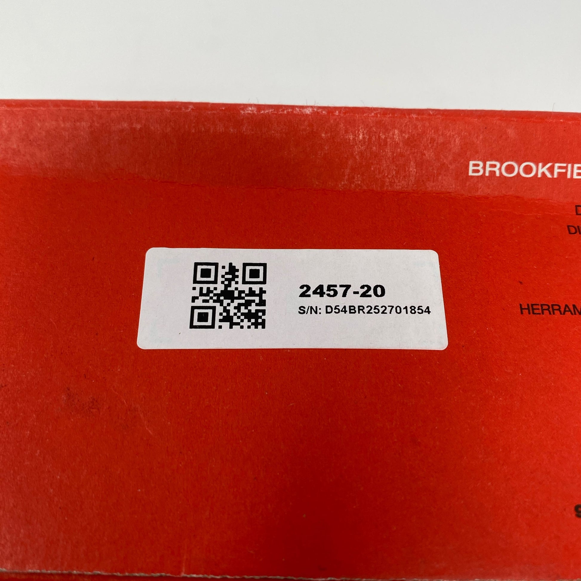 Serial #/Tag-UNT550240KNC