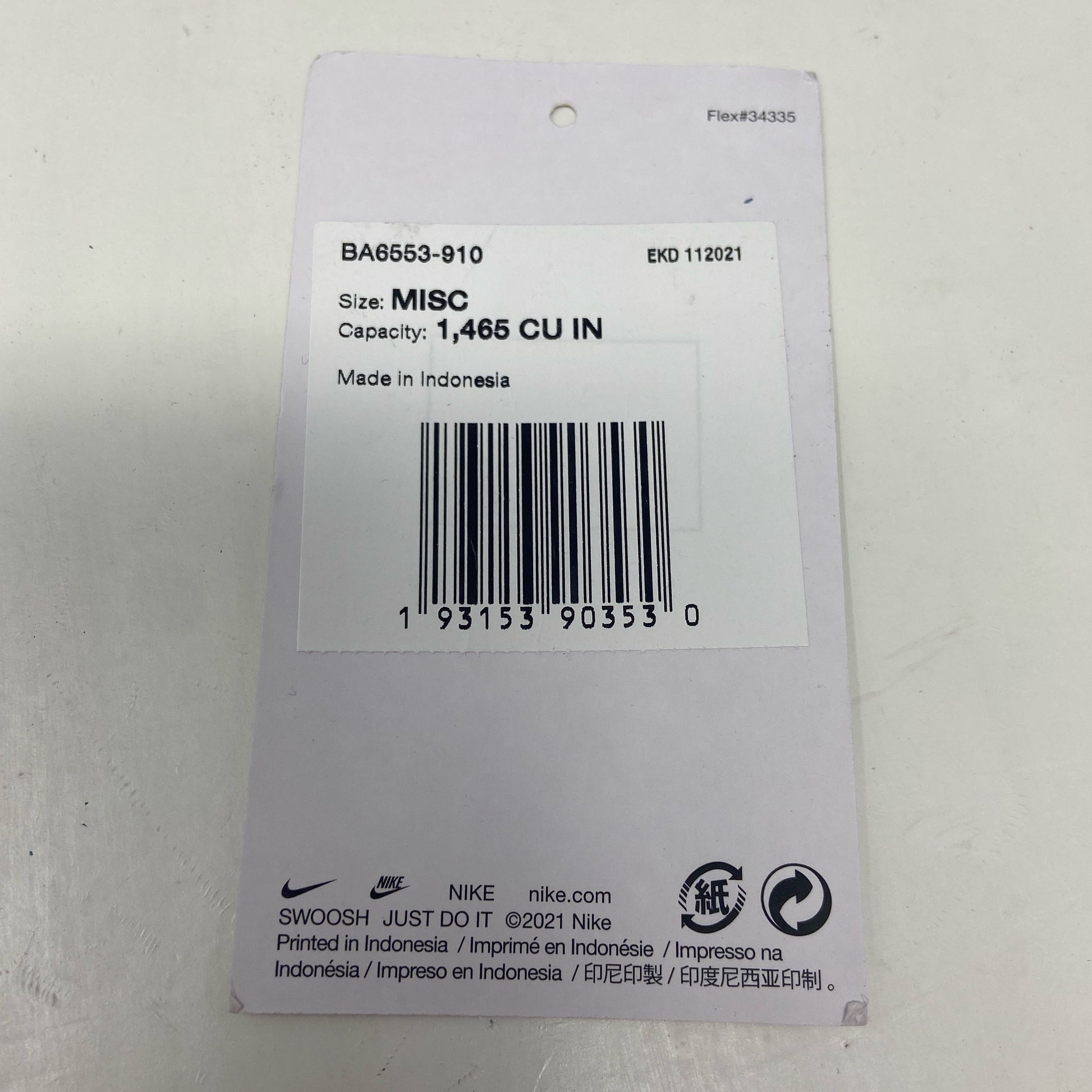 Serial #/Tag-LPNNA6Z2Y23JR