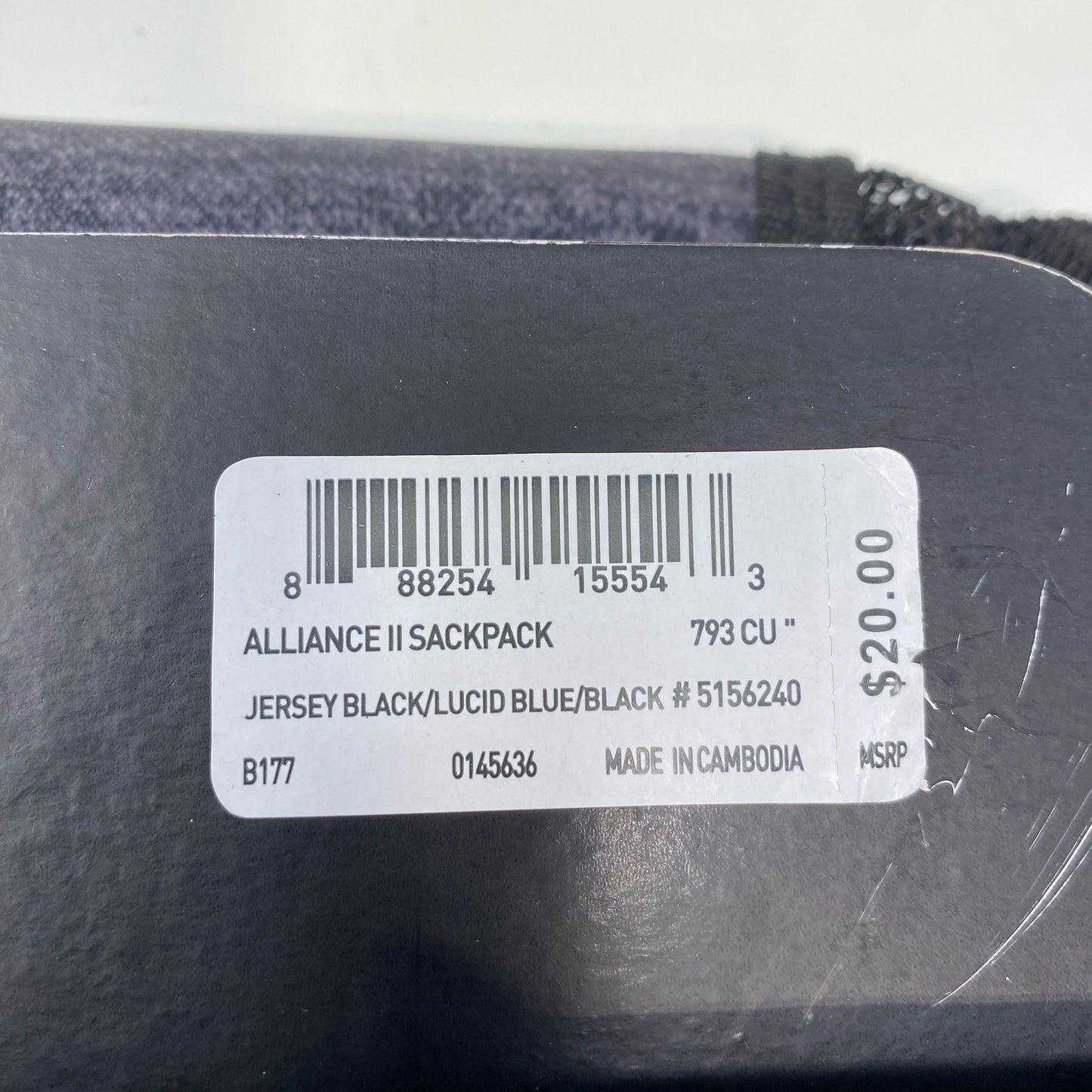 Serial #/Tag-UNT588942ZP7
