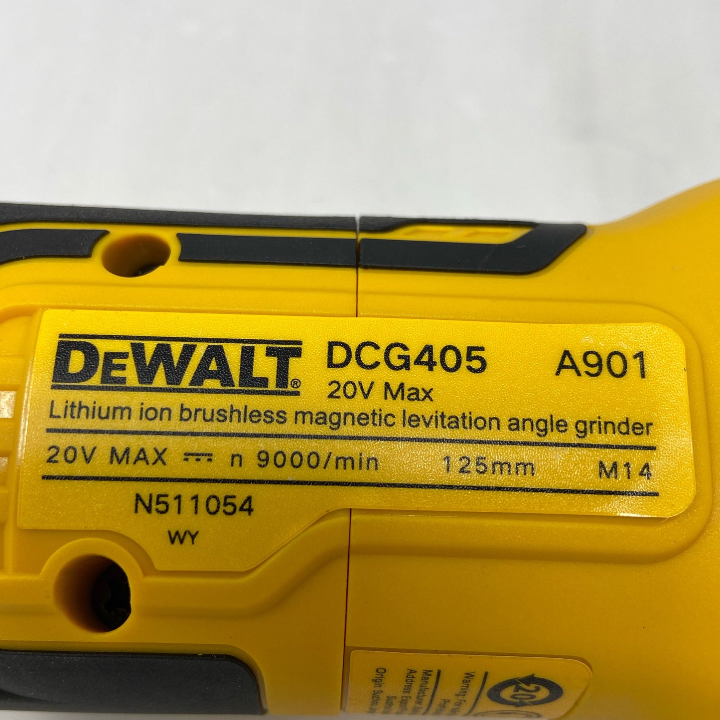 Serial #/Tag-UNT116905LQS