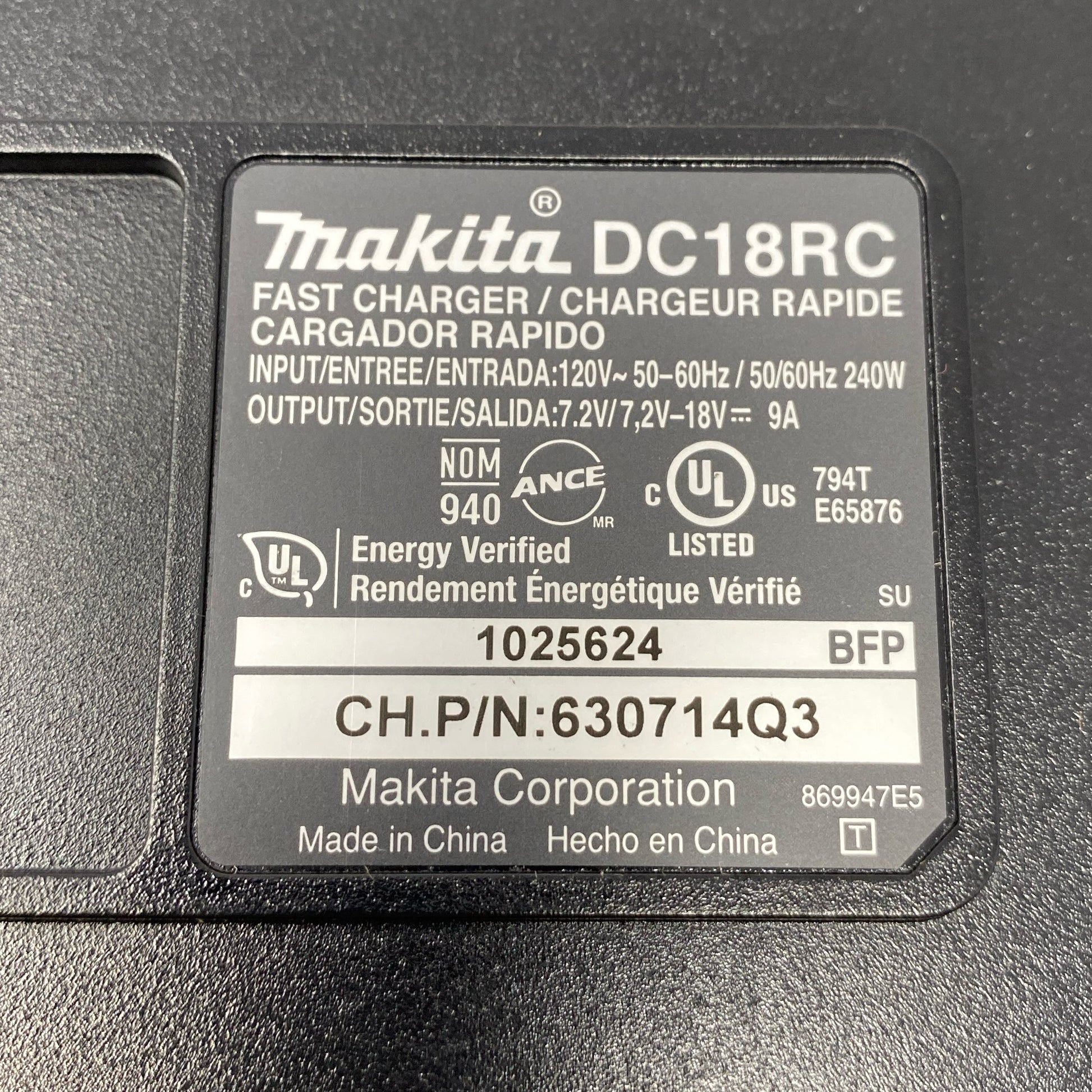 Serial #/Tag-LPNPMGK2122713