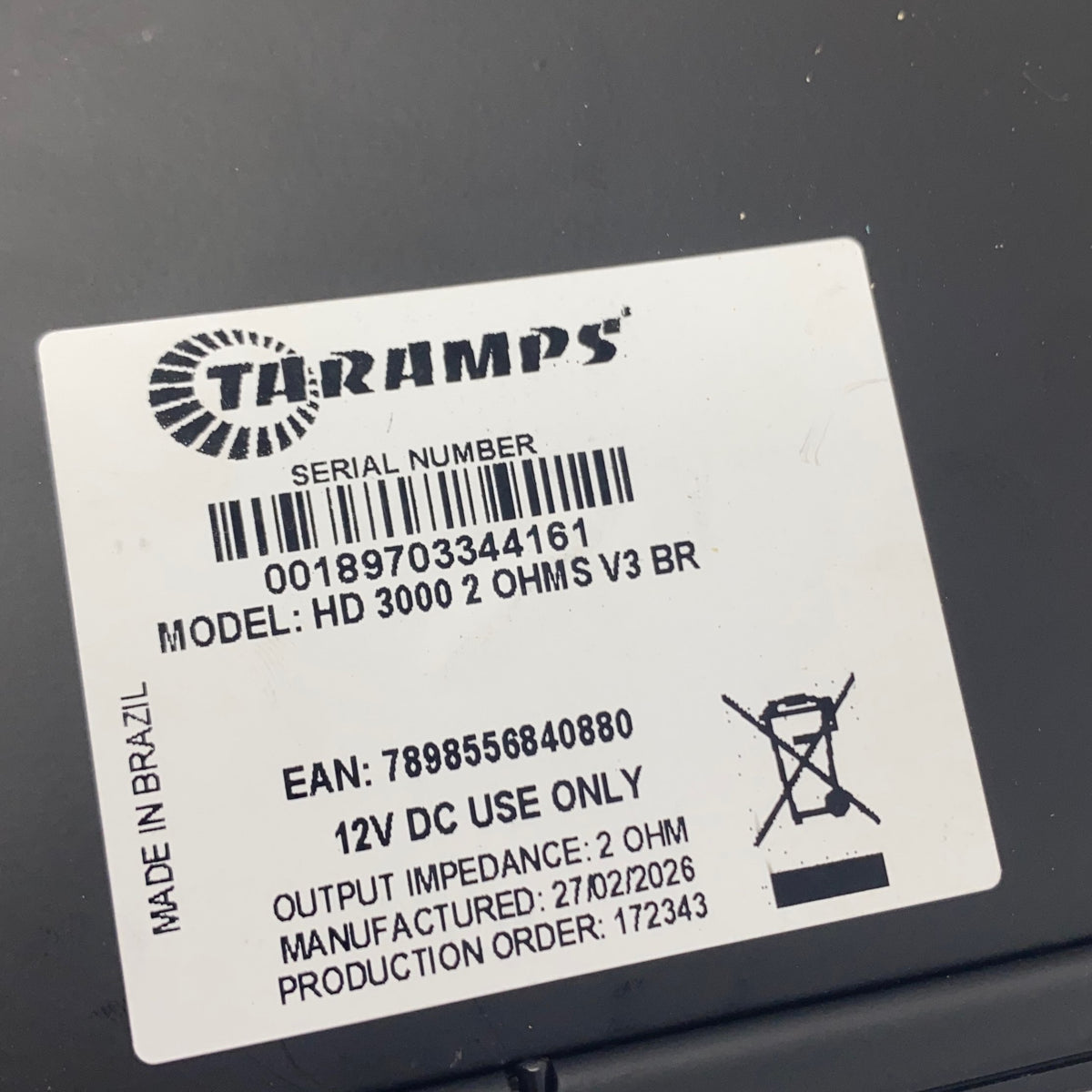 Serial #/Tag-UNT416283SKU