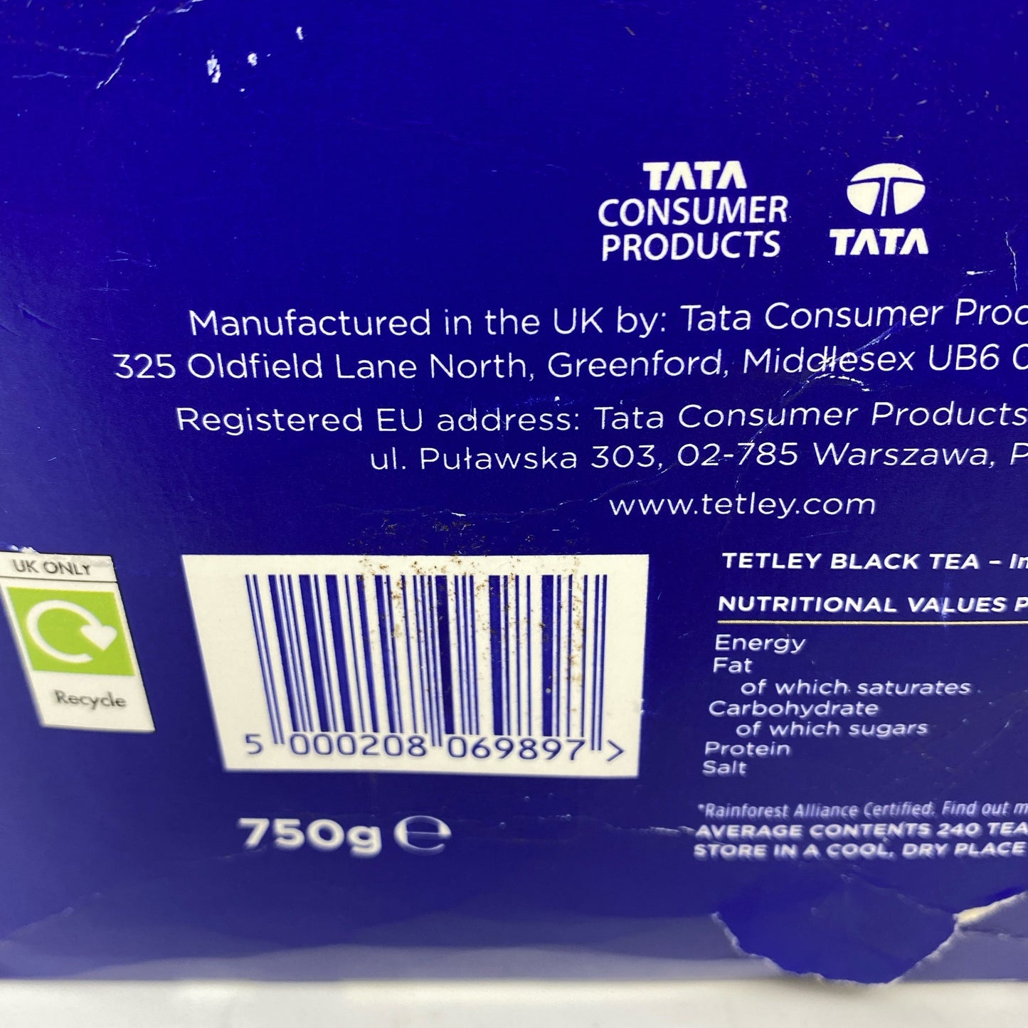 Serial #/Tag-UNT986652HOR
