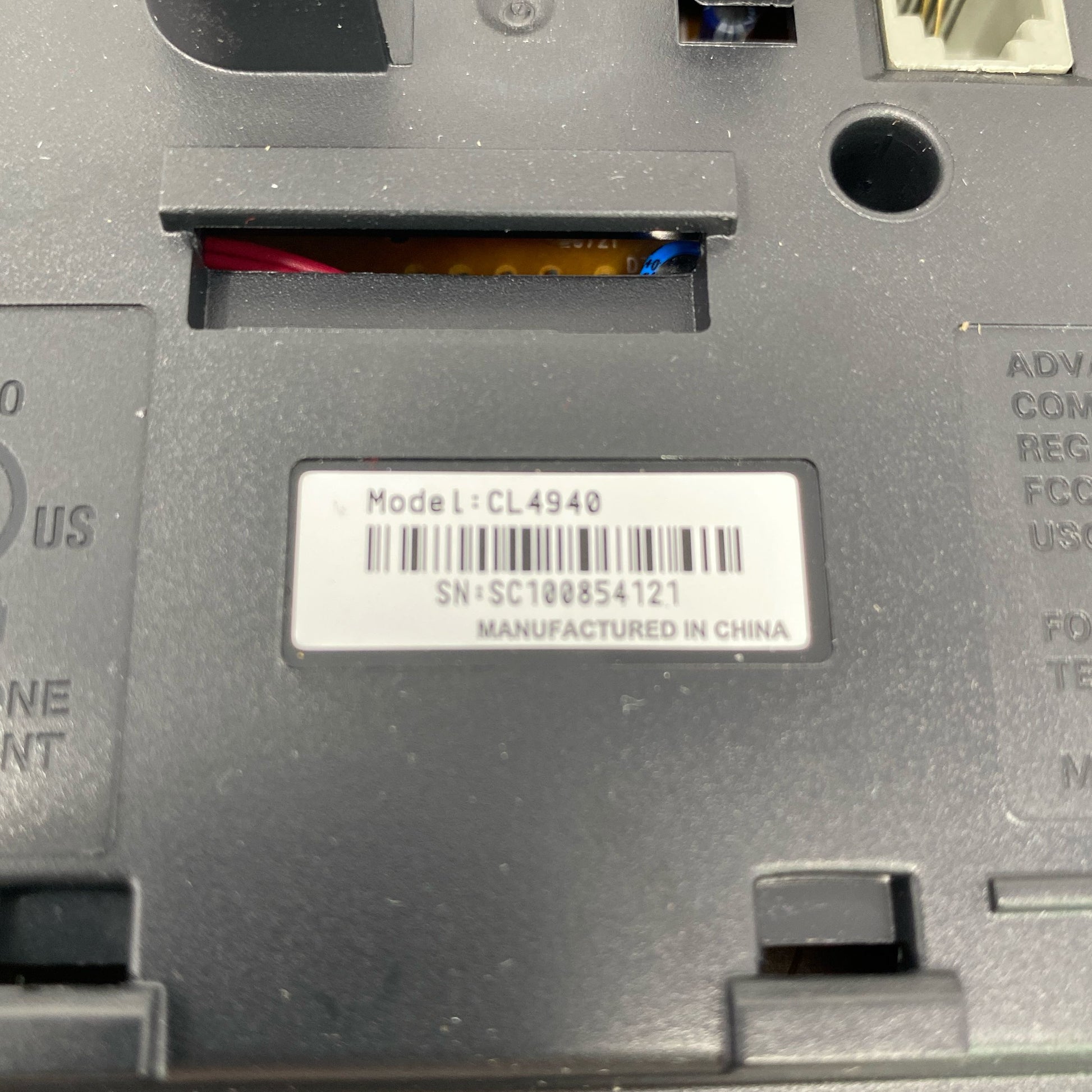 Serial #/Tag-UNT474113FZB