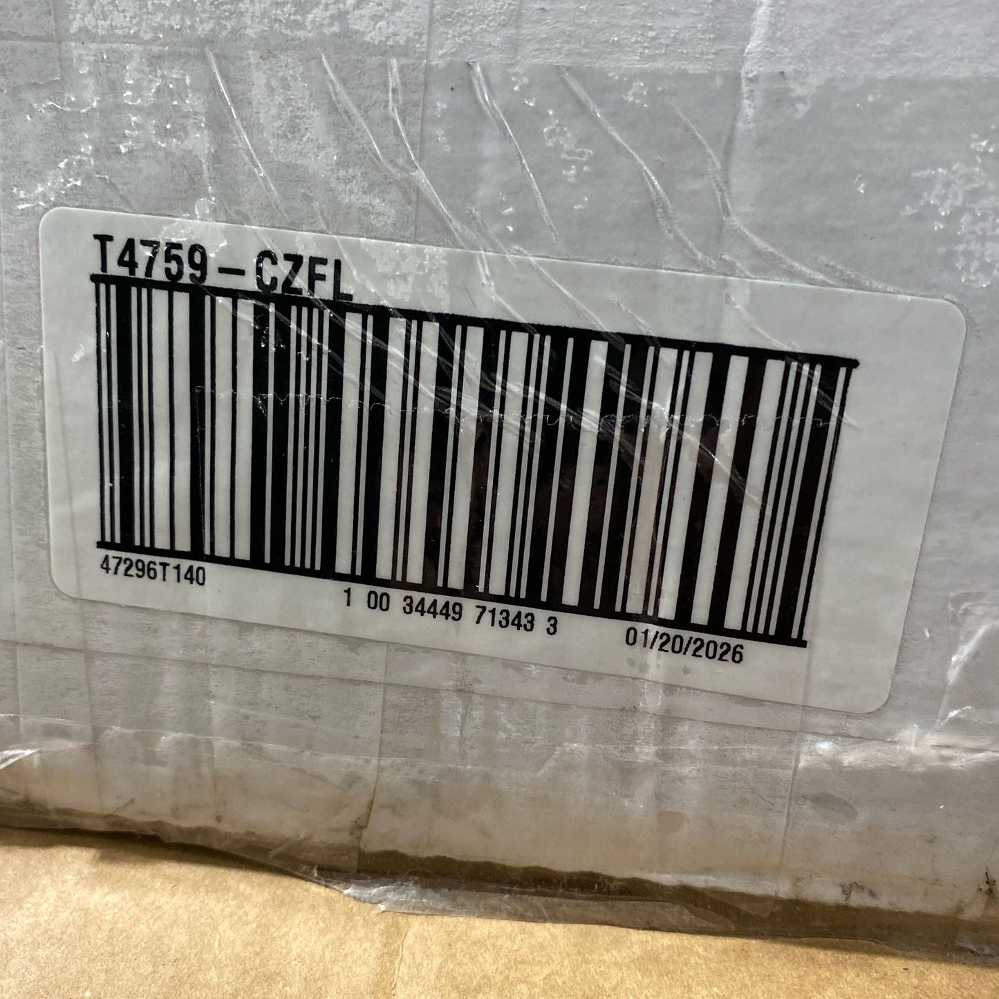 Serial #/Tag-UNT664329CGG