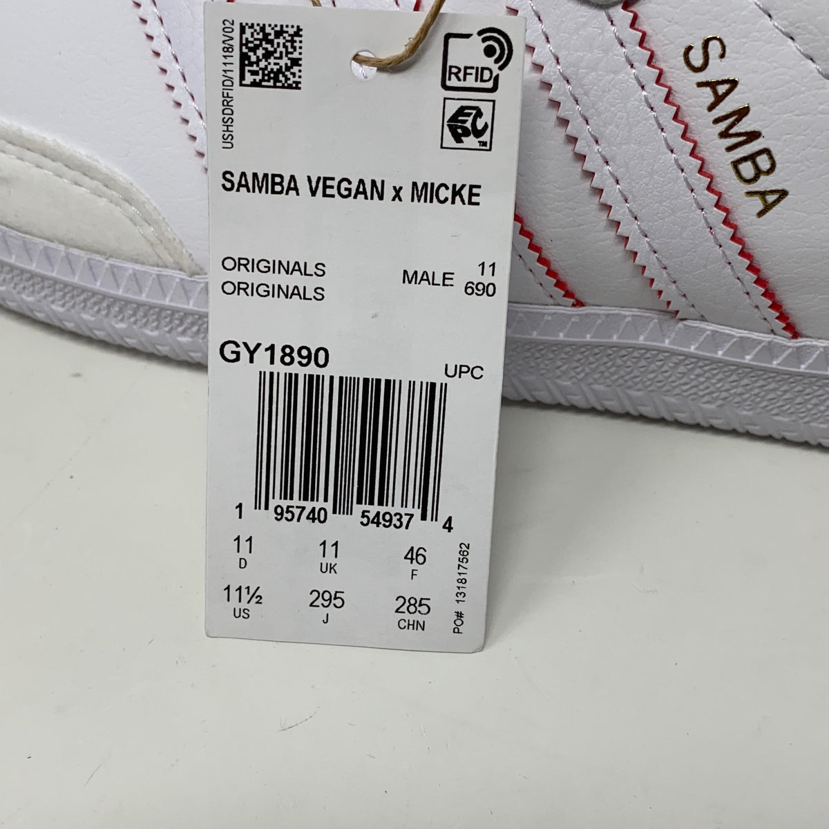 Serial #/Tag-UNT872330ZSN