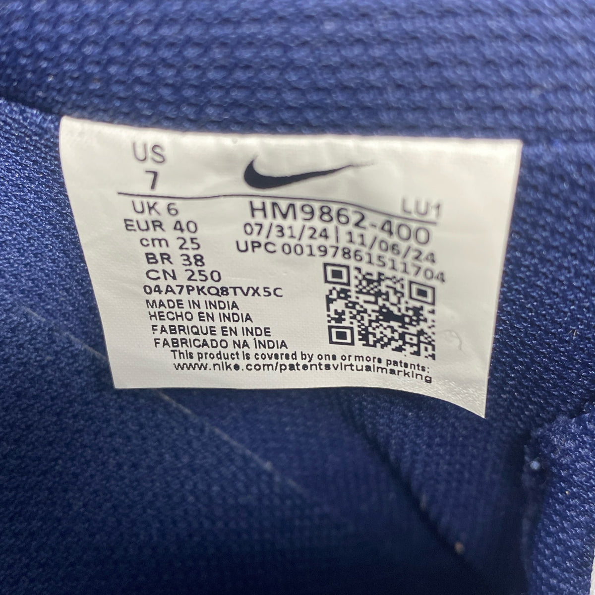 Serial #/Tag-UNT917352TQT