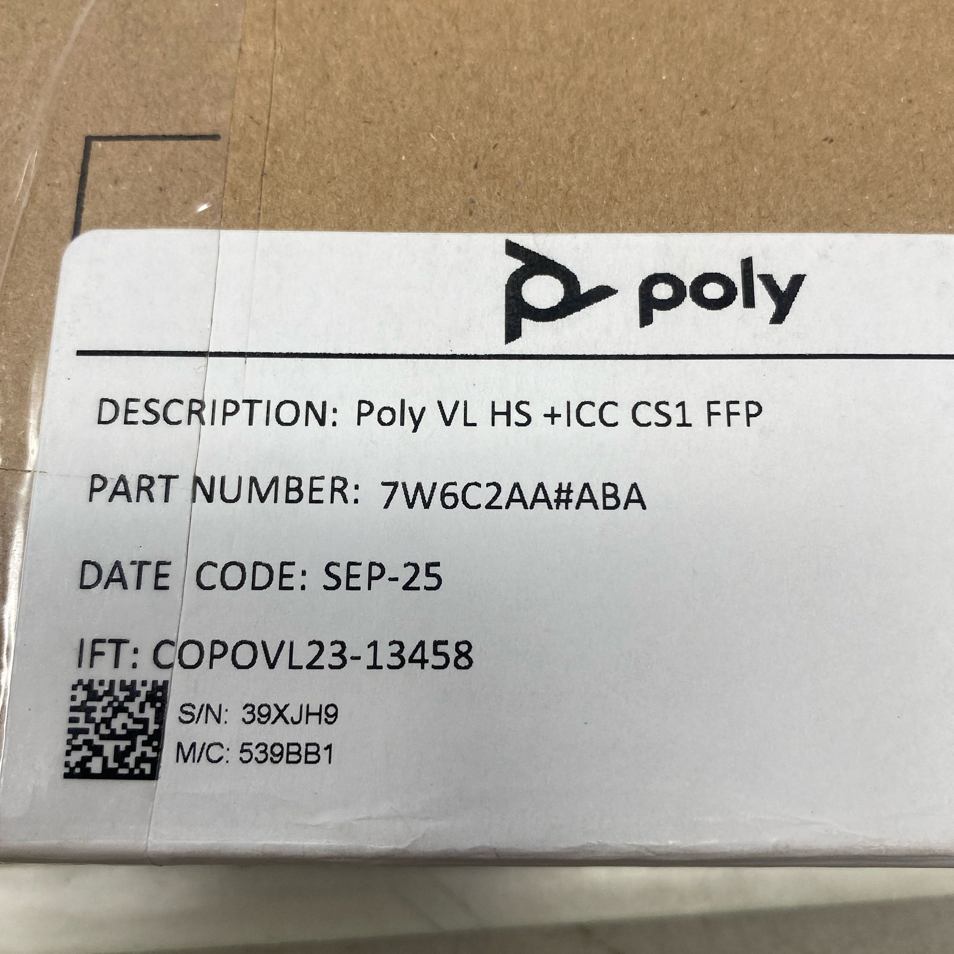 Serial #/Tag-UNT240135R5J