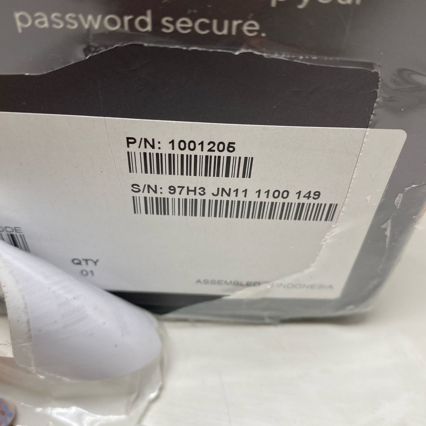 Serial #/Tag-UNT947382BQ5