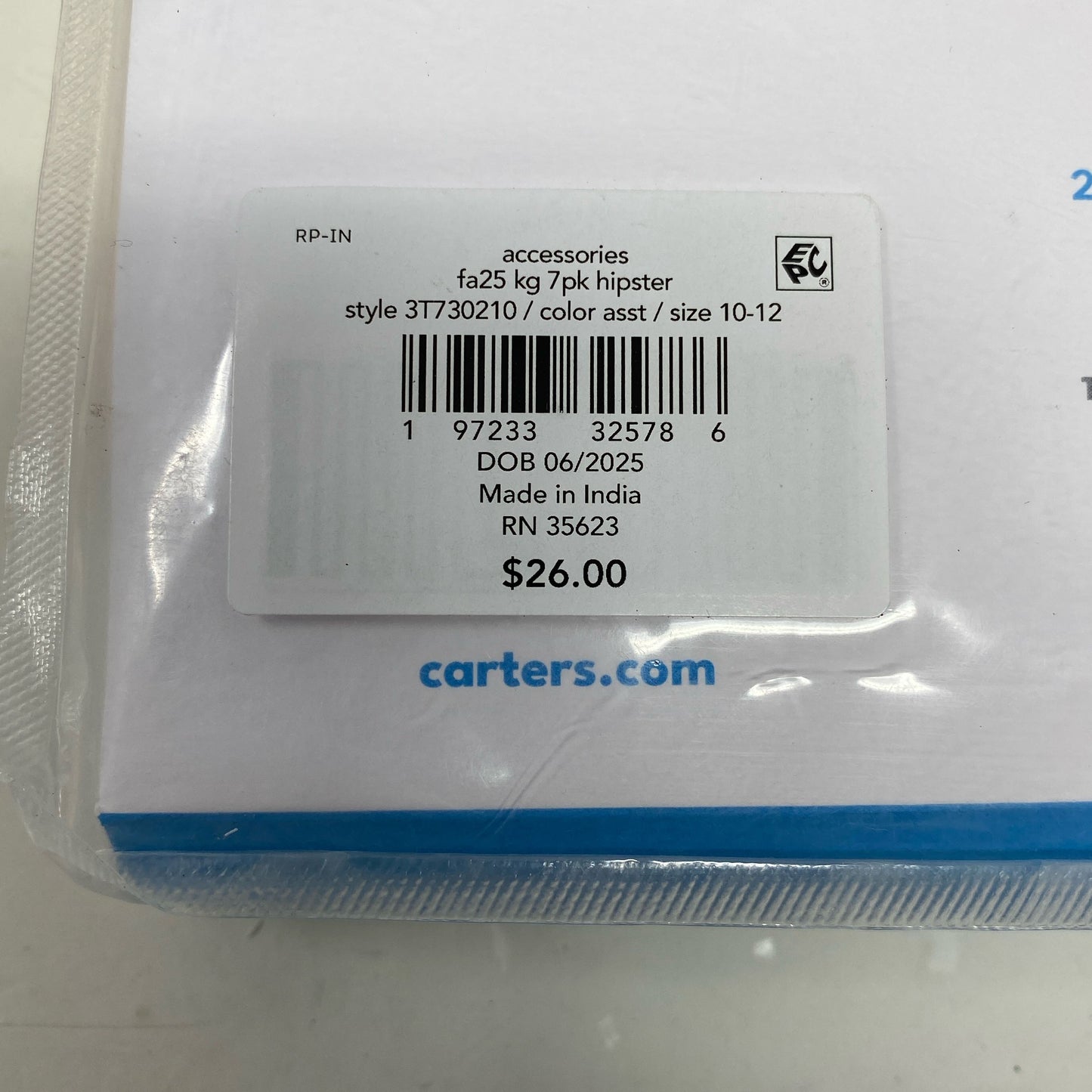 Serial #/Tag-UNT245100HW3