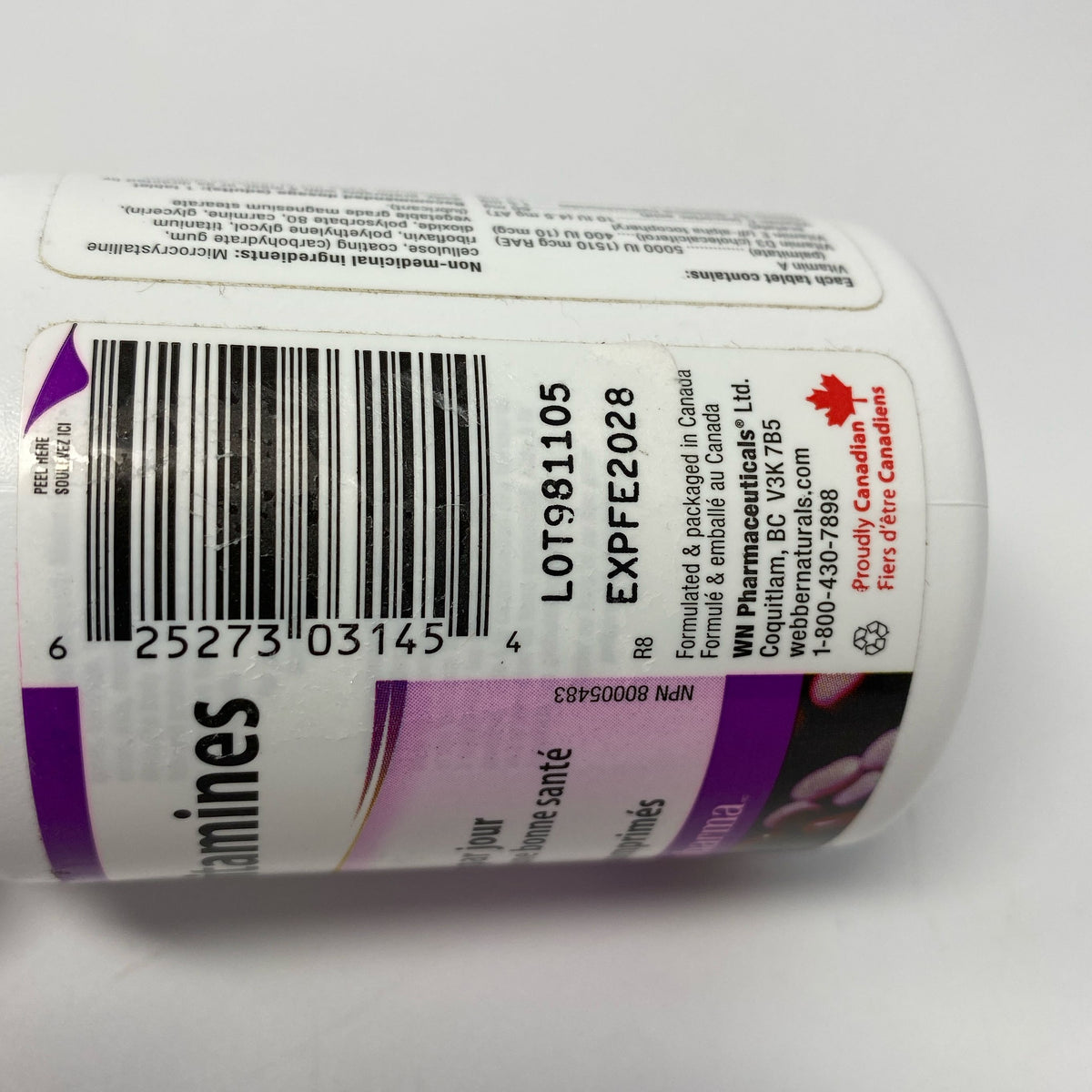Serial #/Tag-UNT0585106H0