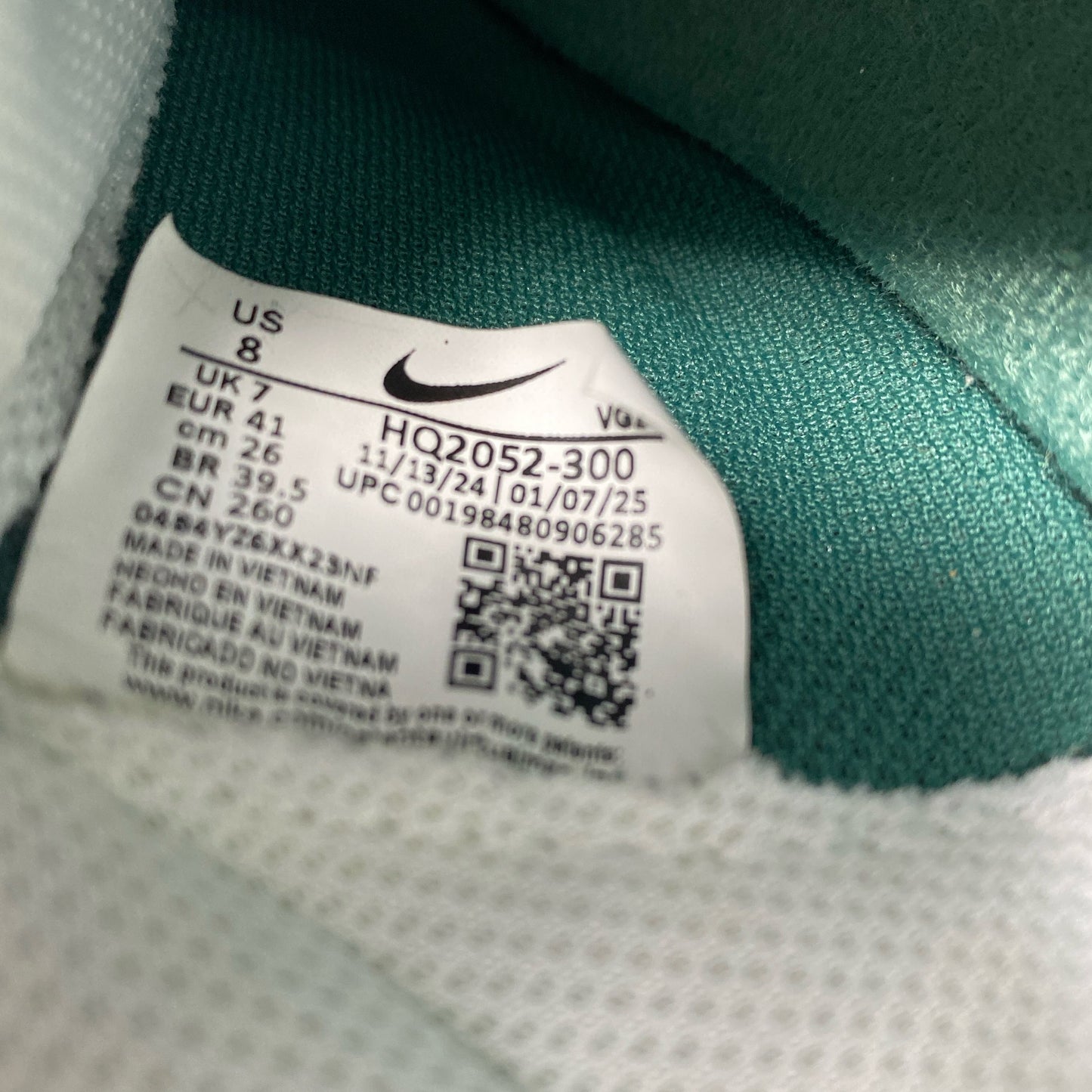 Serial #/Tag-UNT920541Q7Q