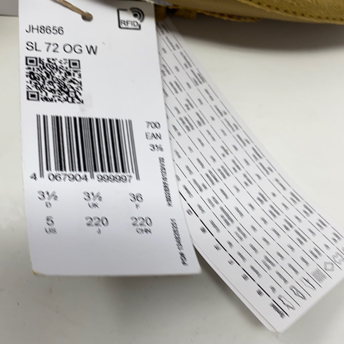 Serial #/Tag-UNT884114WCH
