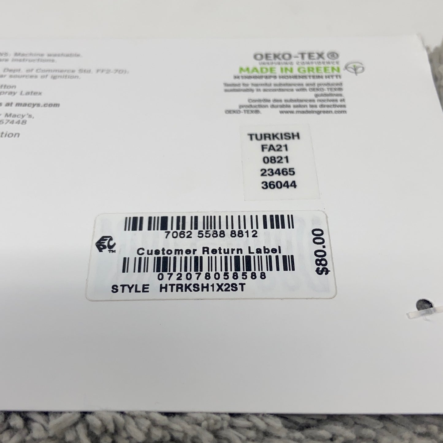 Serial #/Tag-UNT377154VY6