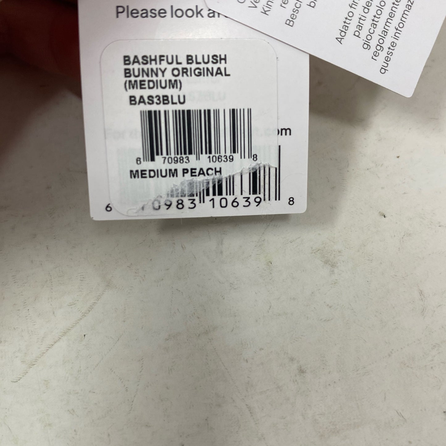 Serial #/Tag-UNT477558C6G
