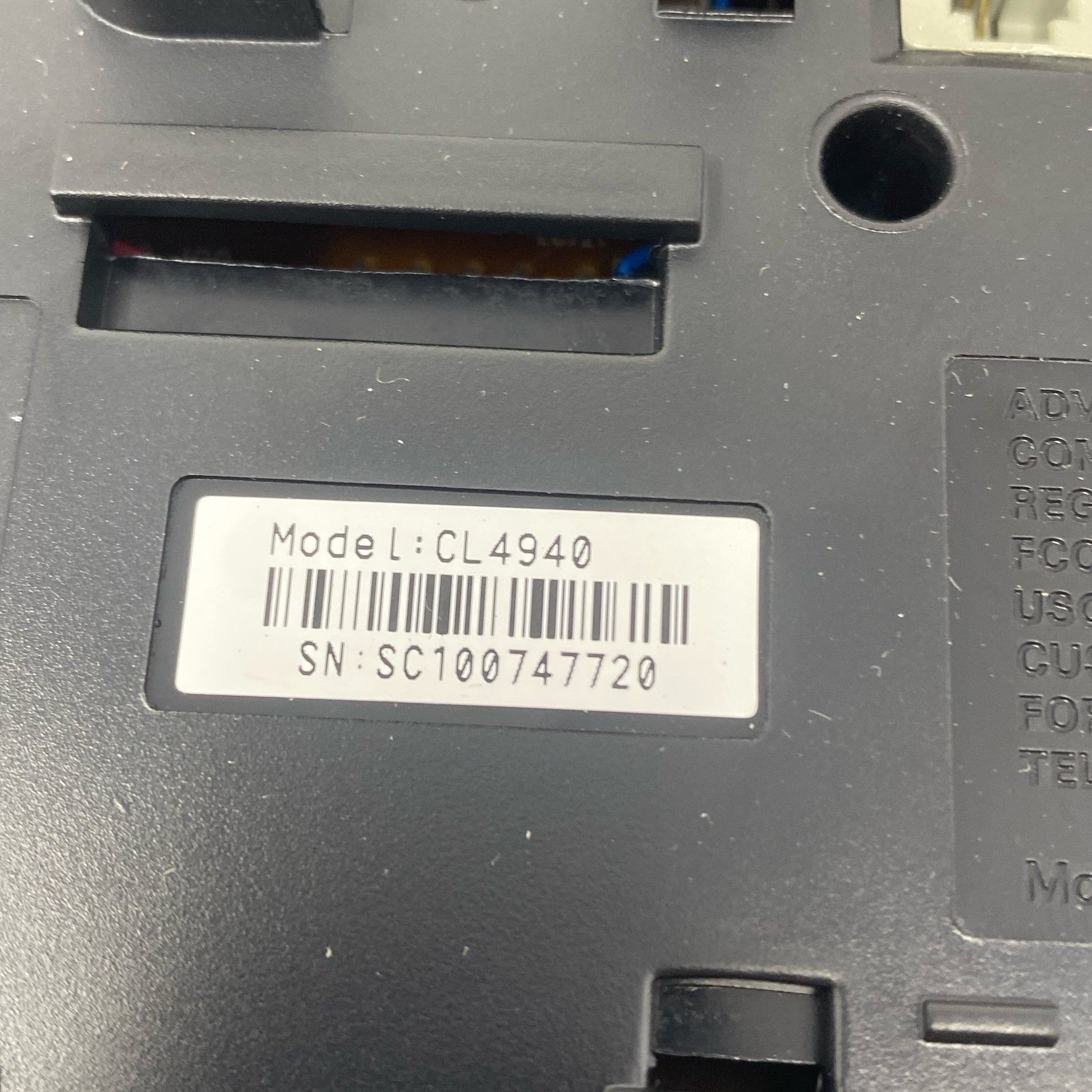 Serial #/Tag-UNT76721450F