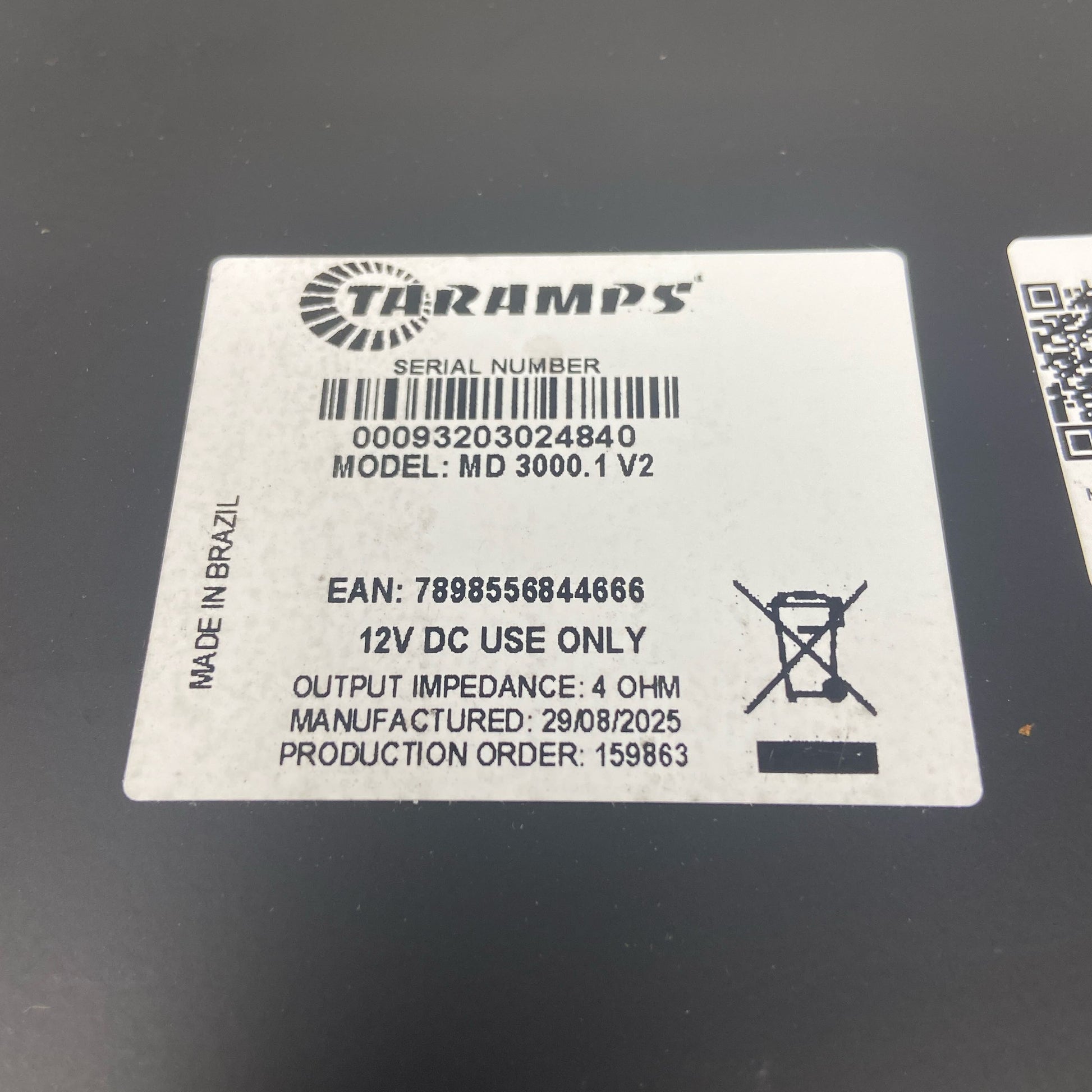 Serial #/Tag-LPNPMGQ5631089