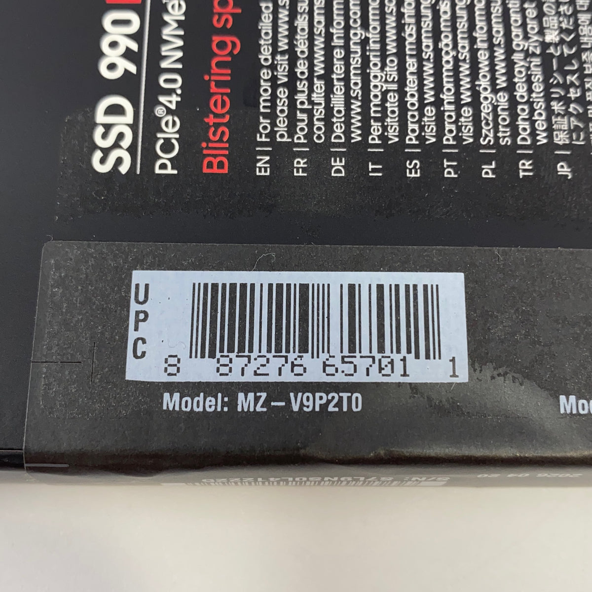 Serial #/Tag-UNT10126538D